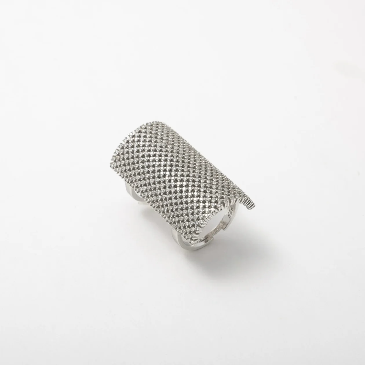 The Bar Crystal Ring