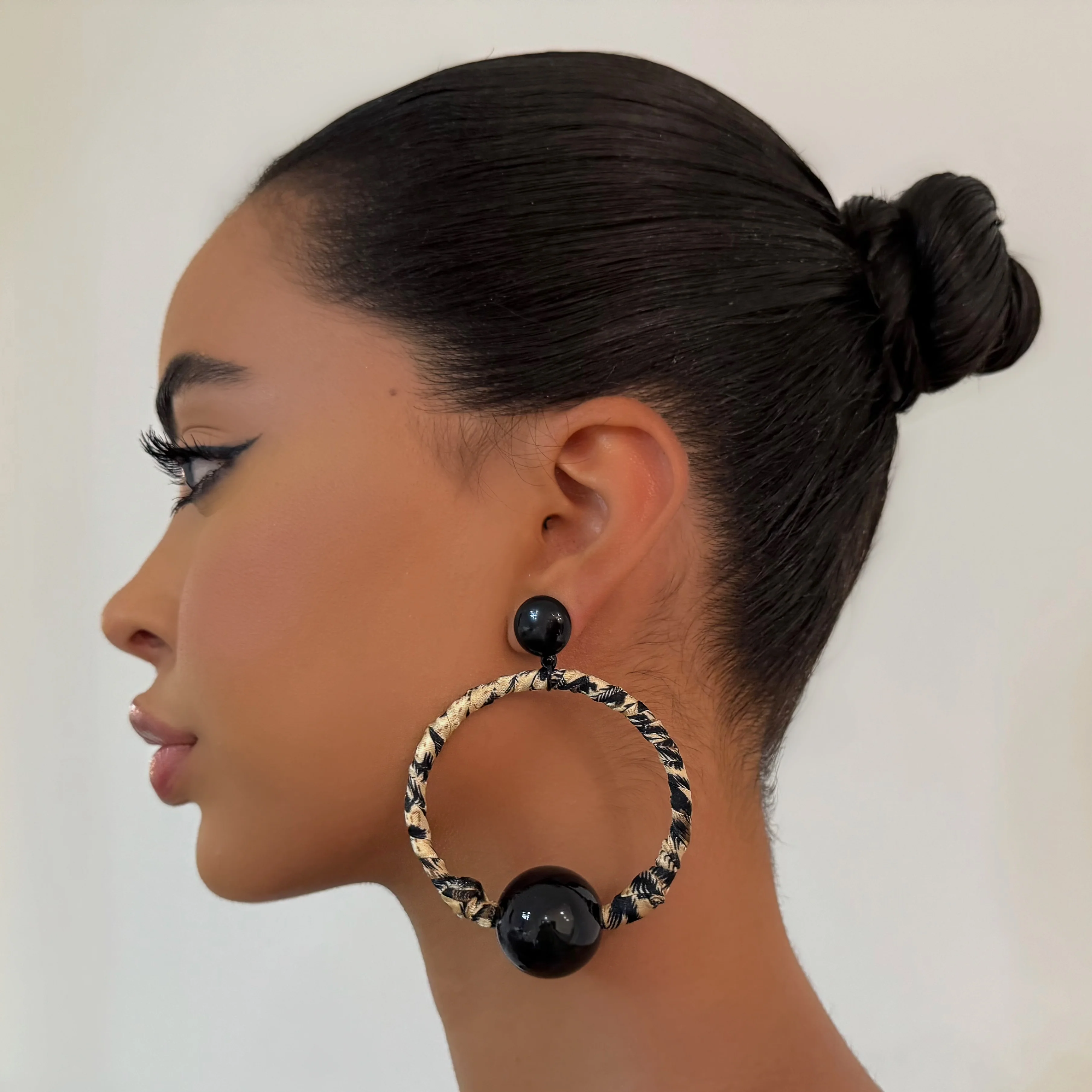 The Black Dot Hoop