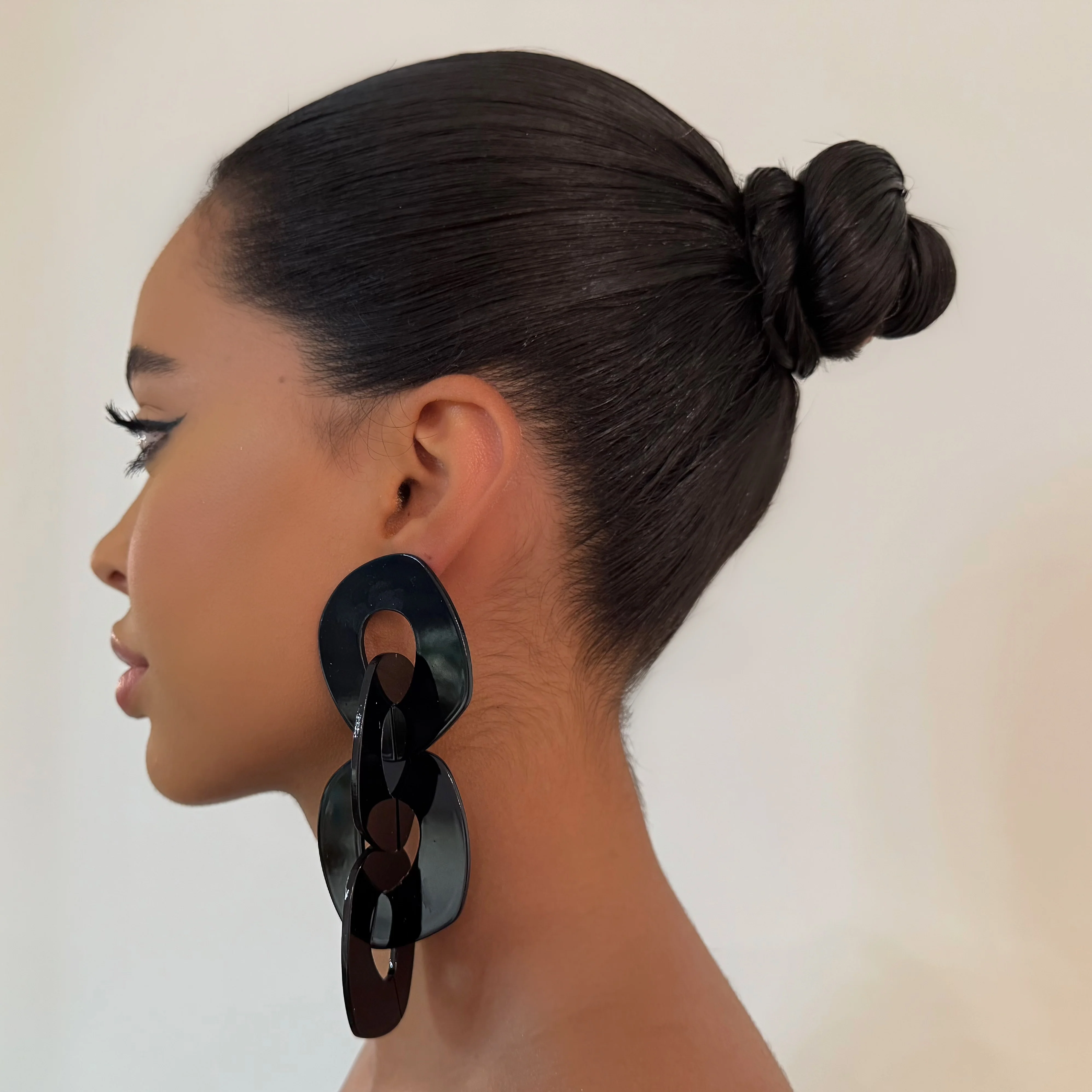 The Black Ropes Drop Earrings