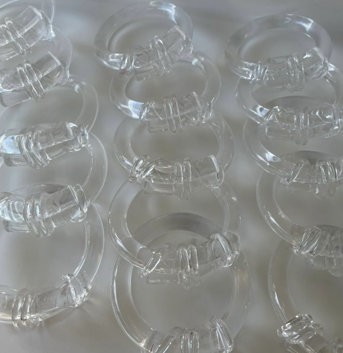The BP Clear Collection Knot Bangle