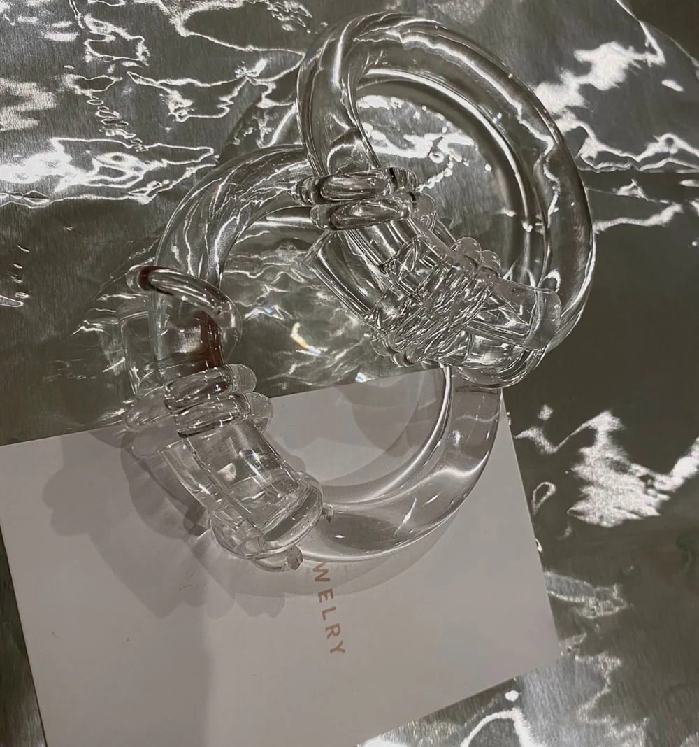 The BP Clear Collection Knot Bangle - Image 2