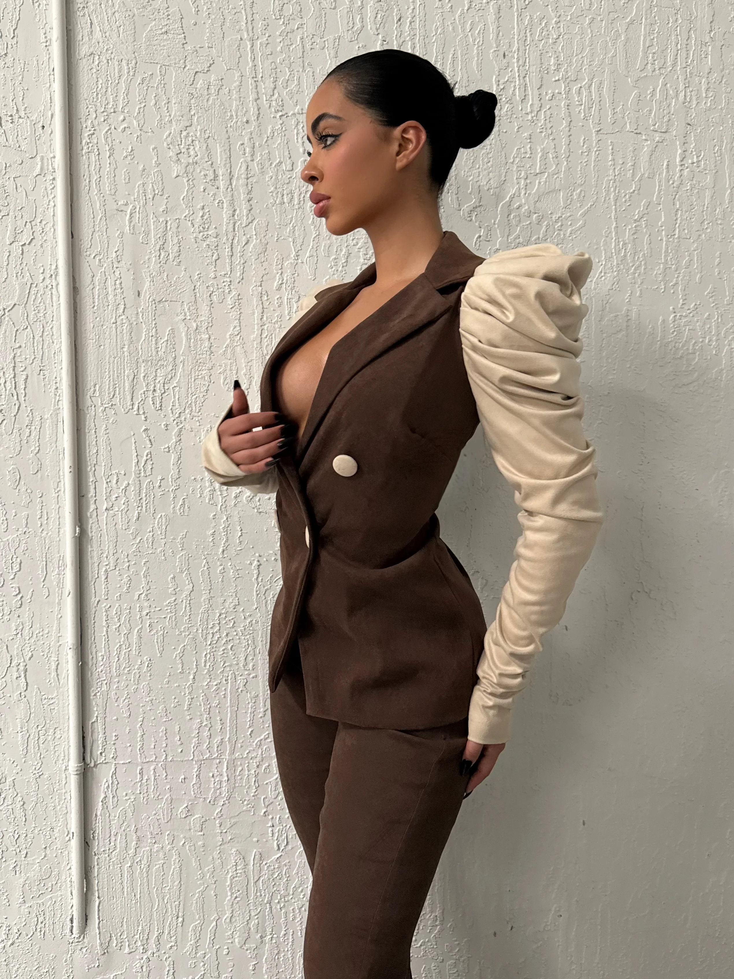 The Brown Statement Suit Set - Image 7