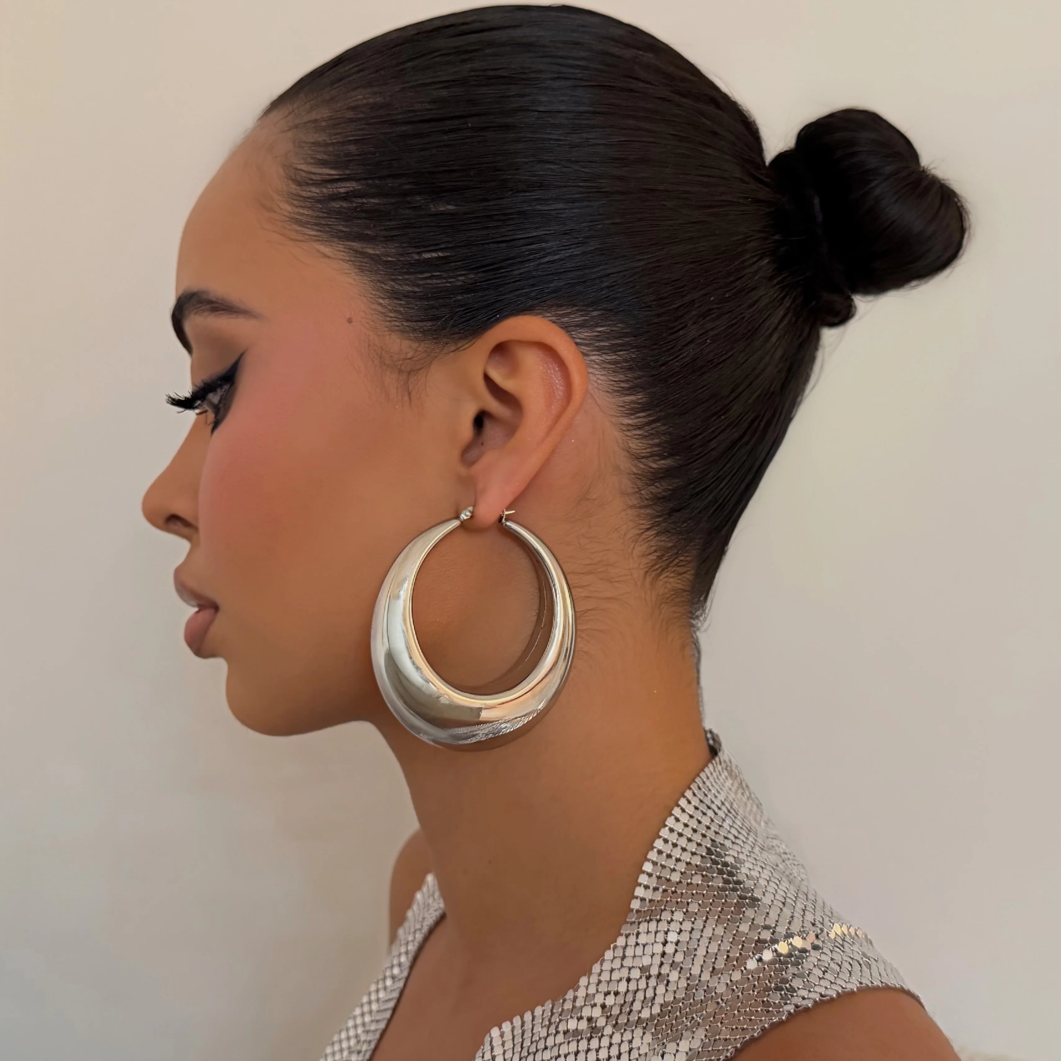 The Chrome Chunky Hoops