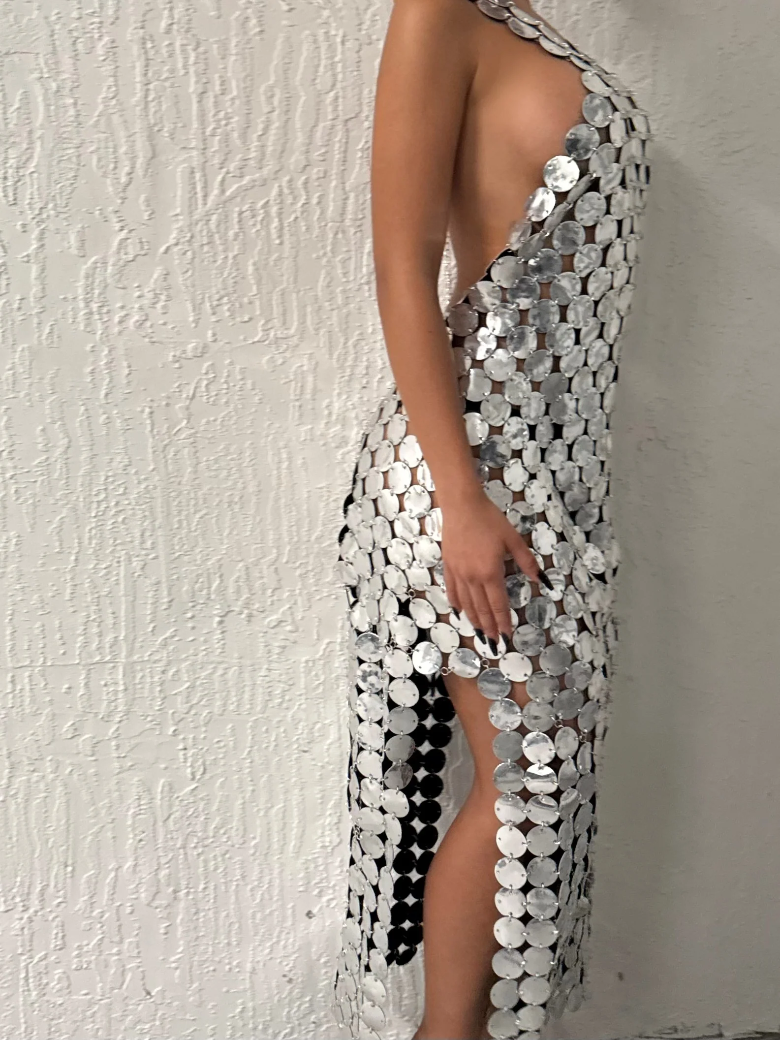 The Chrome Disk Dress - Image 4