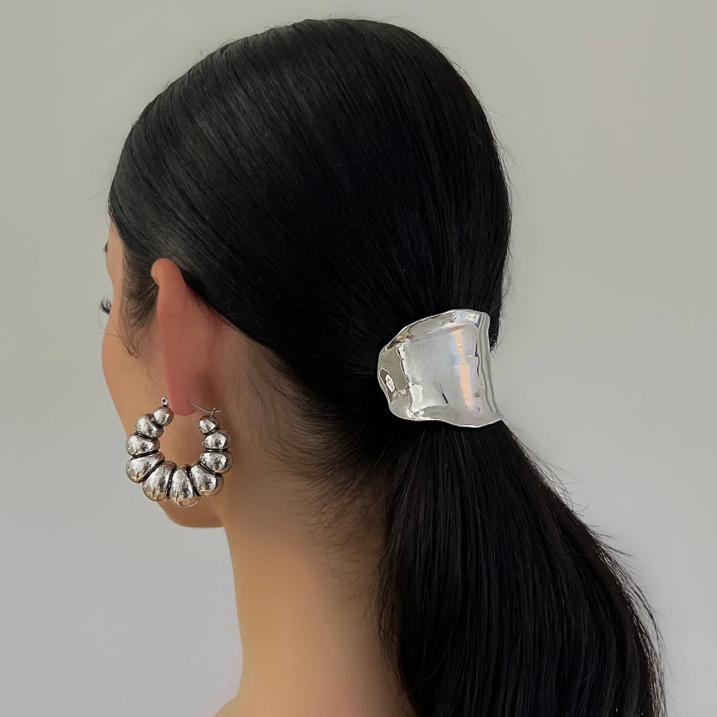 The Chrome Hair Accessory