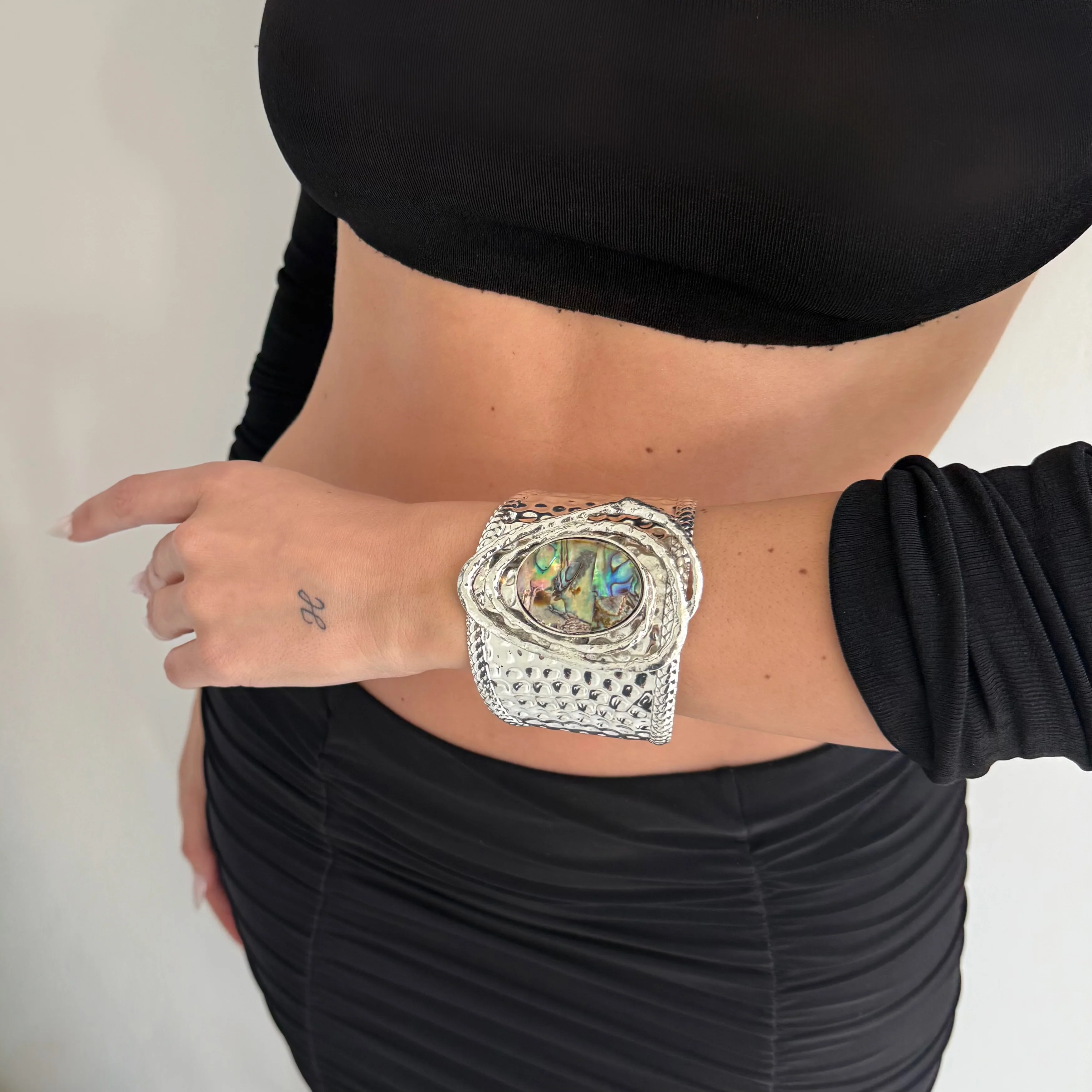 The Chrome Oyster Cuff