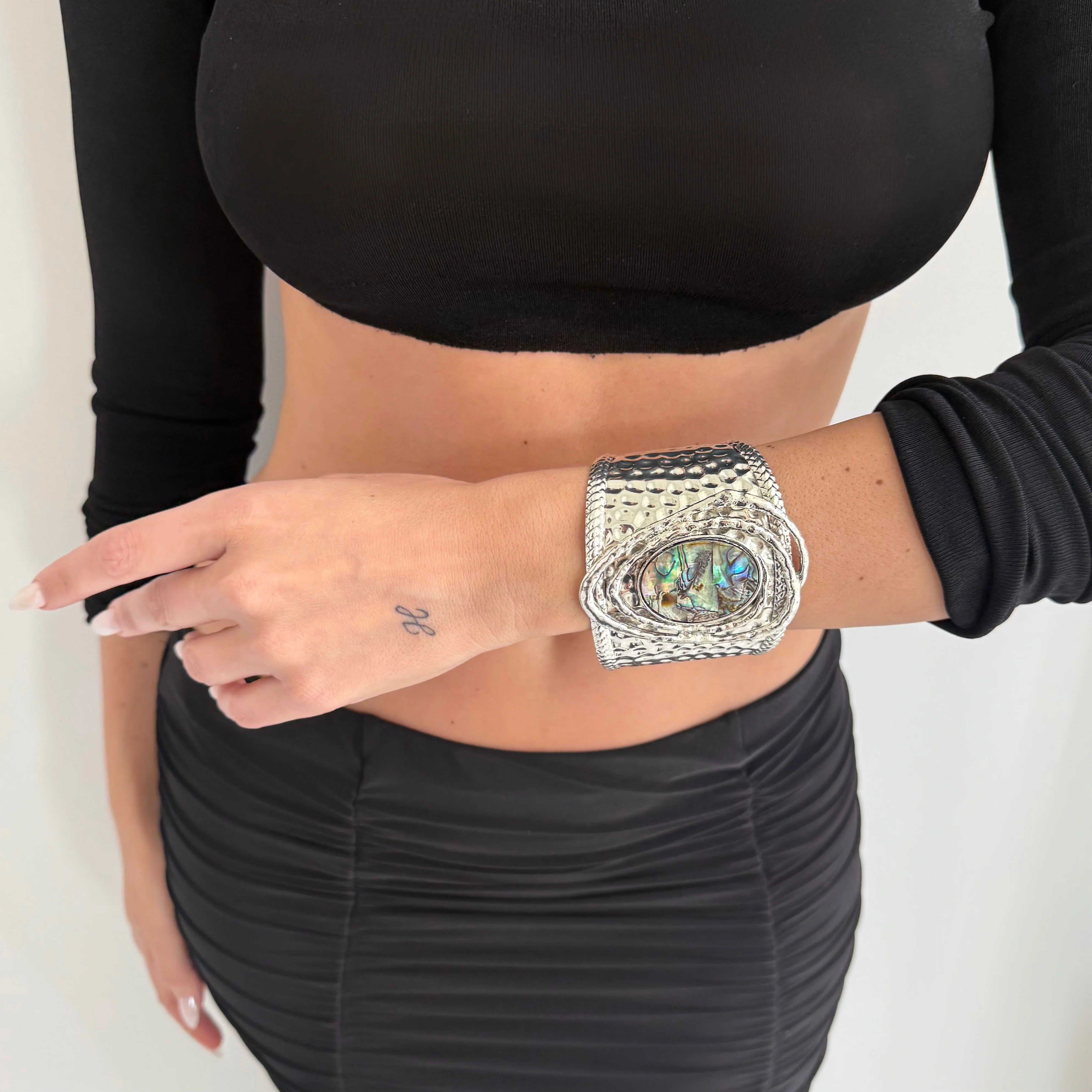 The Chrome Oyster Cuff - Image 2
