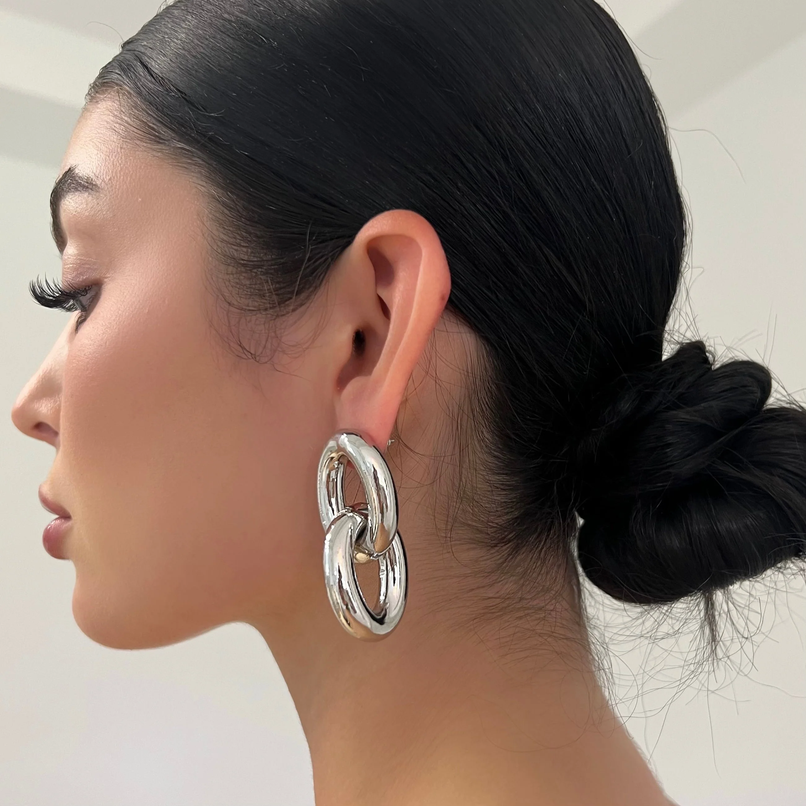 The Chrome Rope Earrings