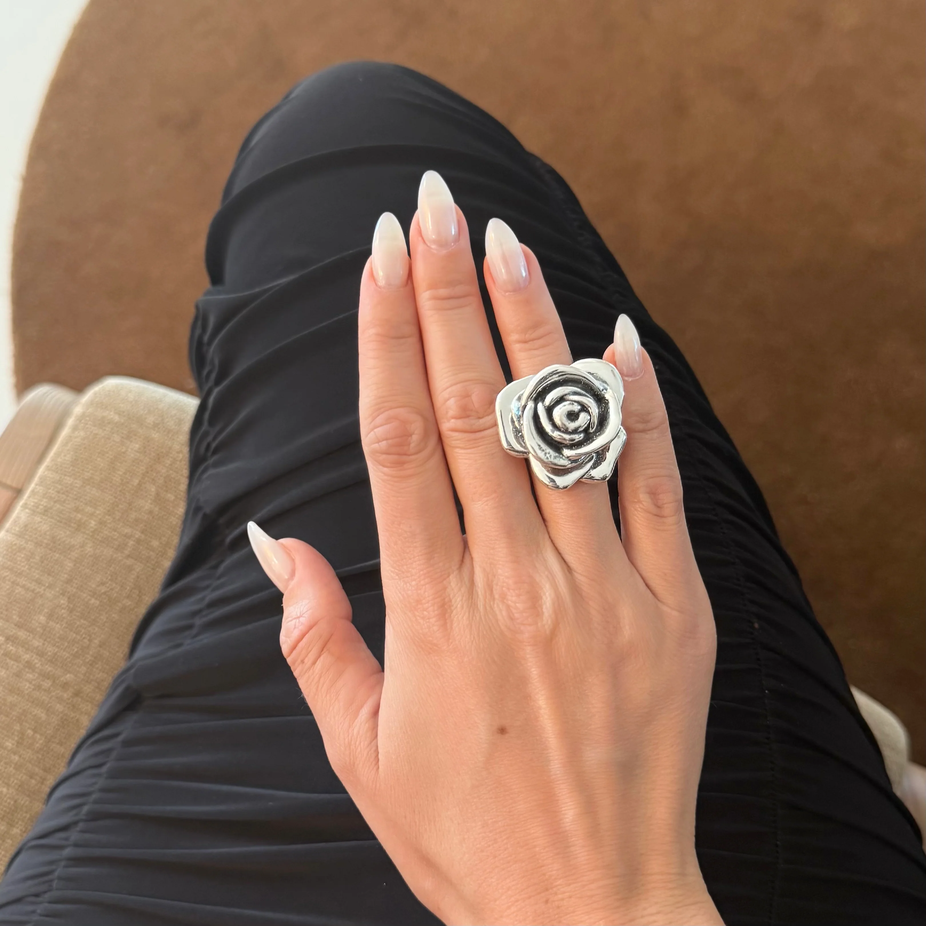 The Chrome Rose Ring