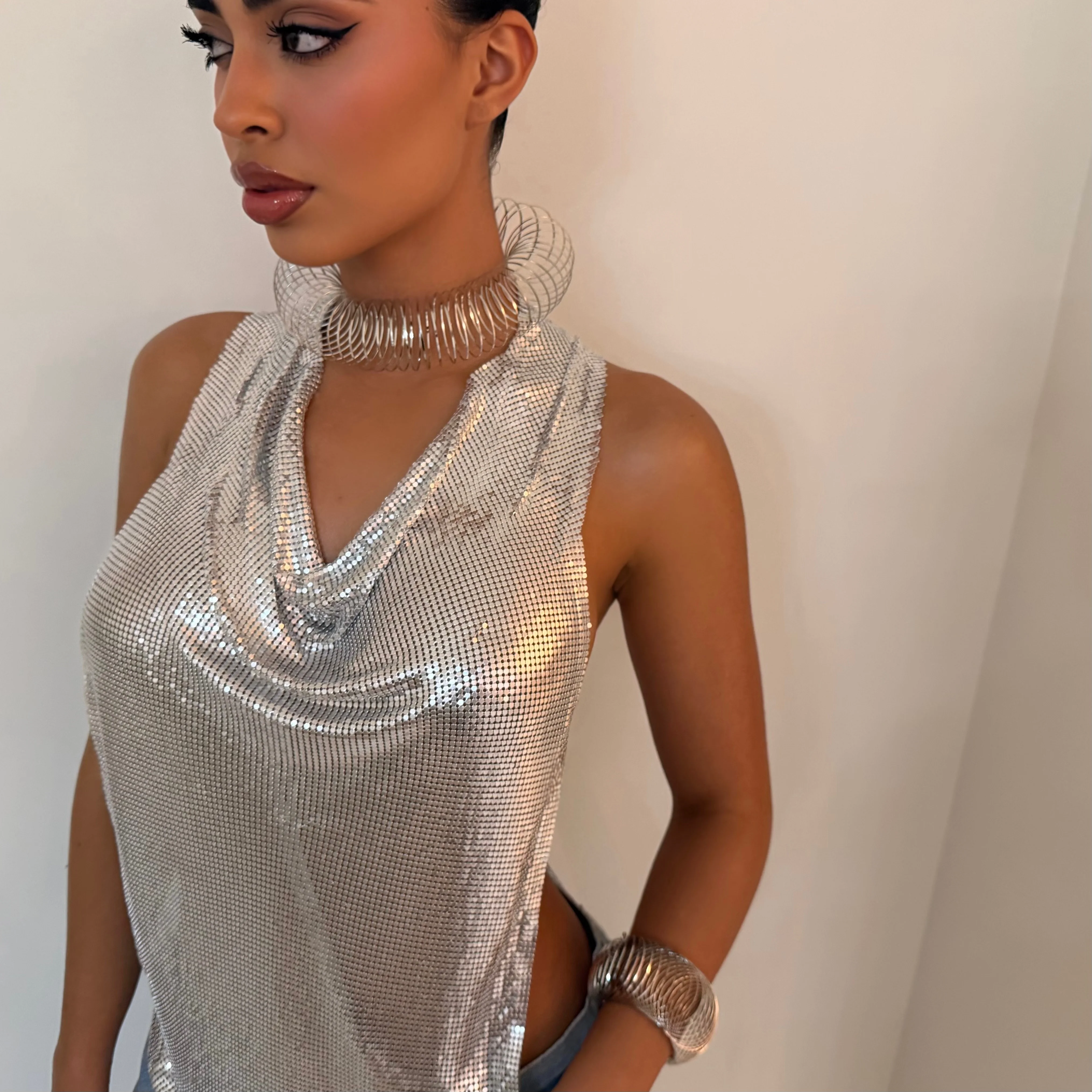 The Chrome Spring Bangles - Image 2