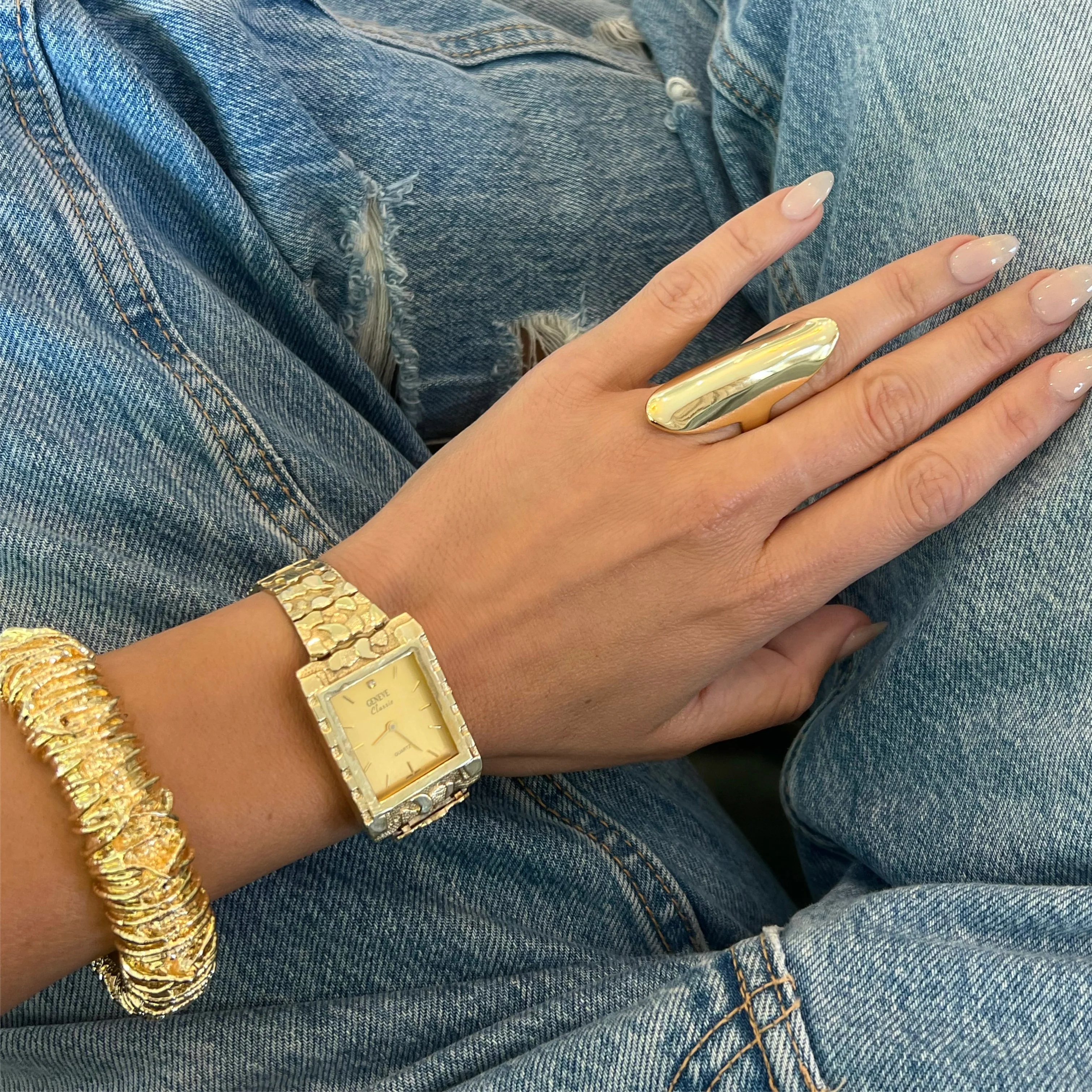 The Cluster Wrap Cuff Bangle - Image 2