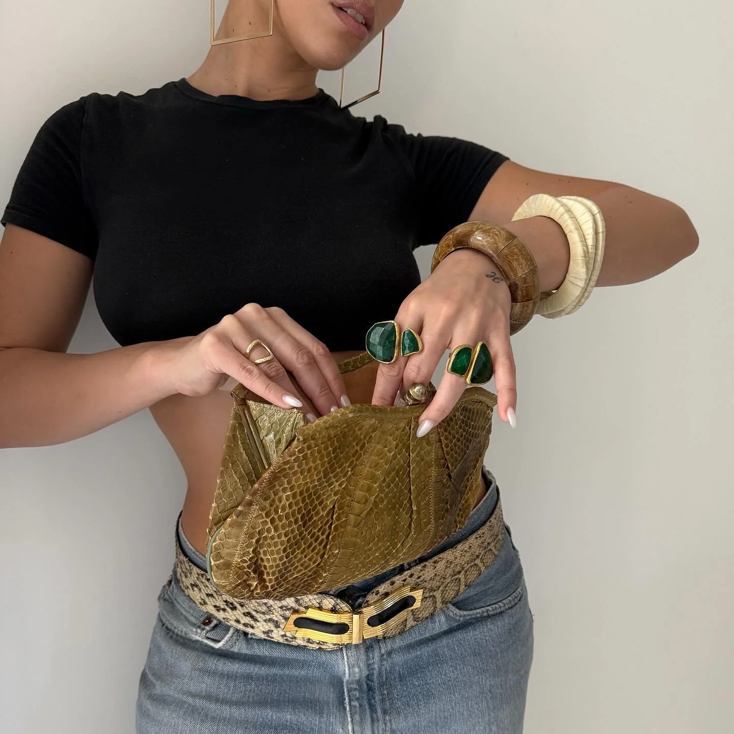 The Gold Melting Green Rings - Image 2