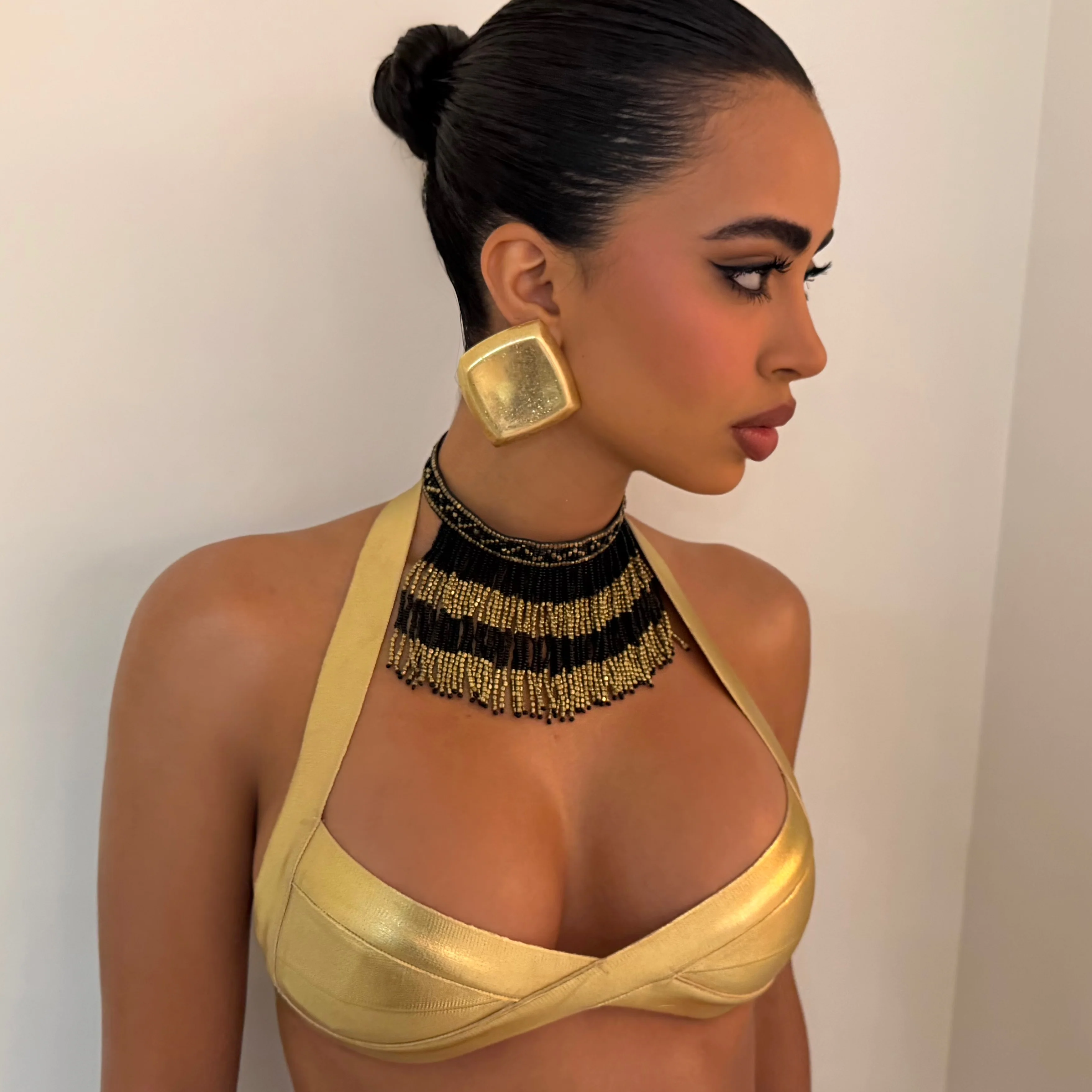 The Handmade Beaded Choker