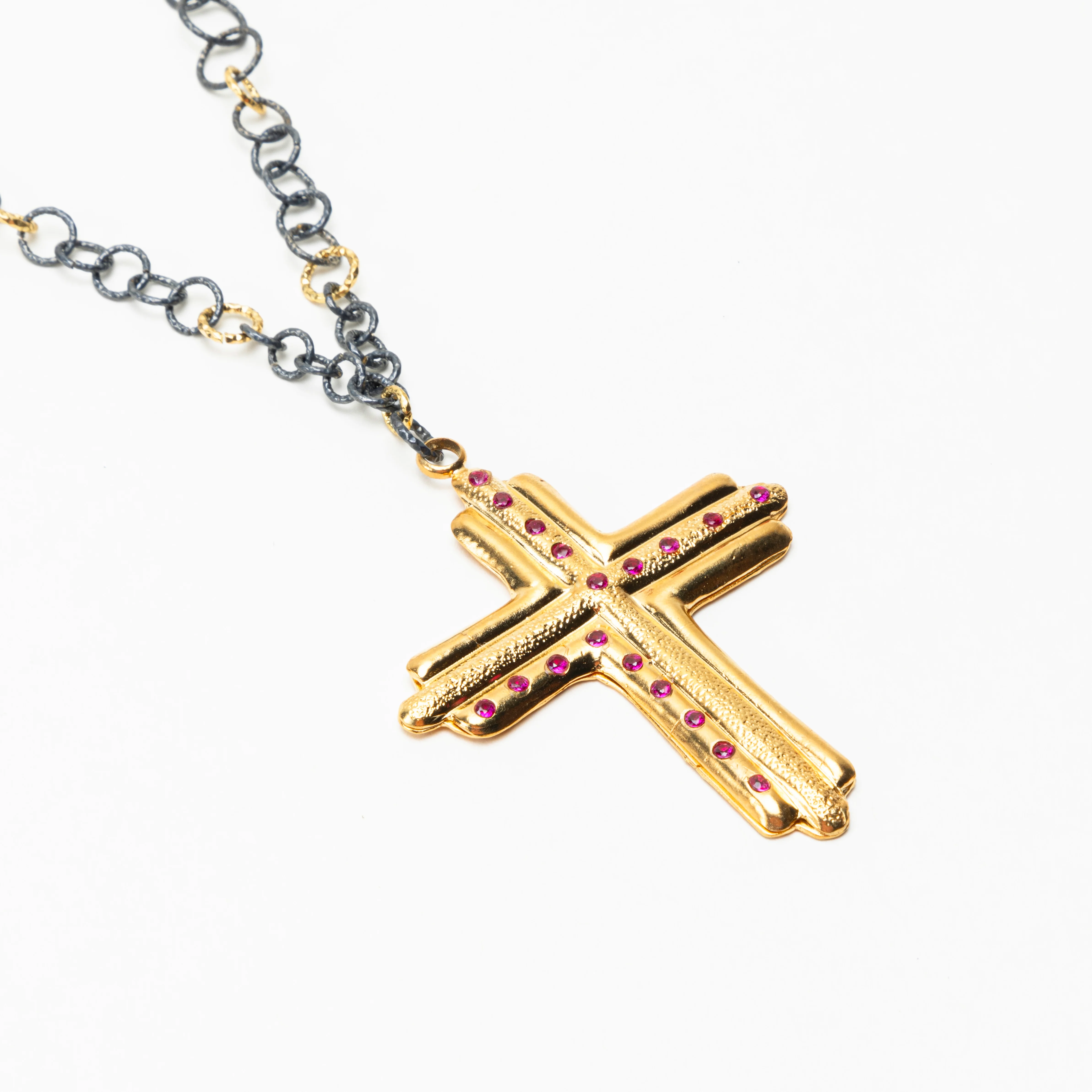 The Handmade Vintage Hot Pink Cross