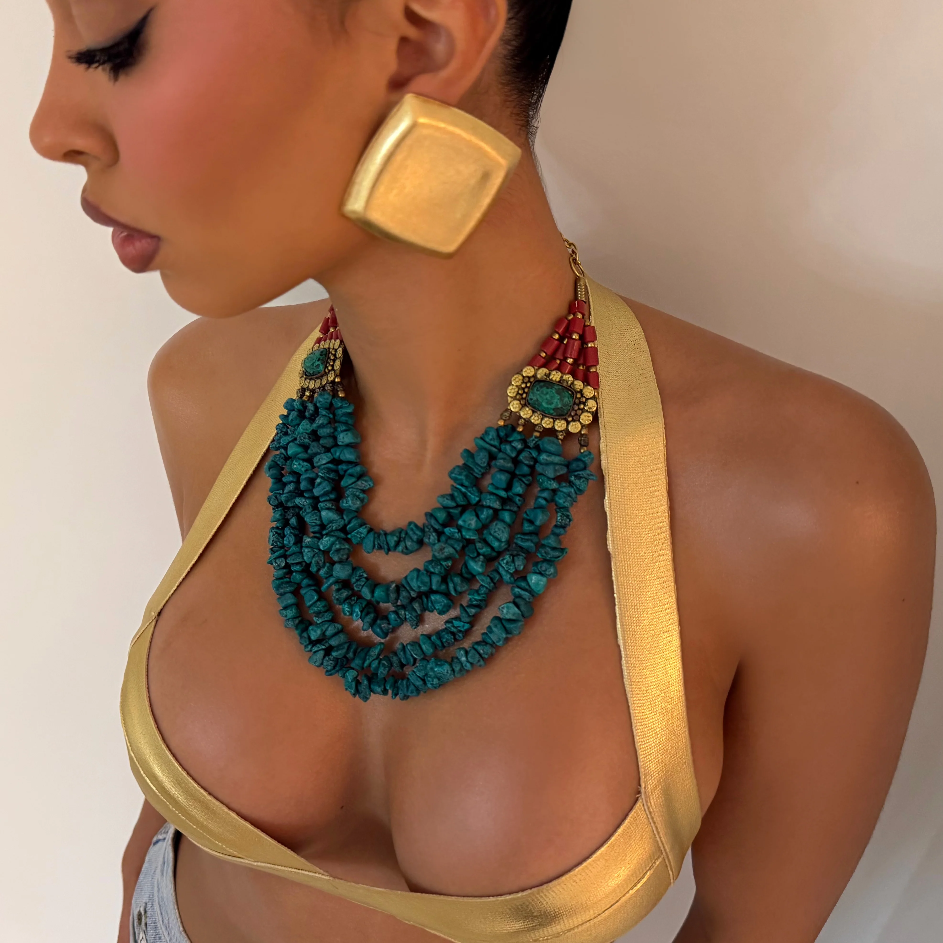 The Jasmine Turquoise Necklace