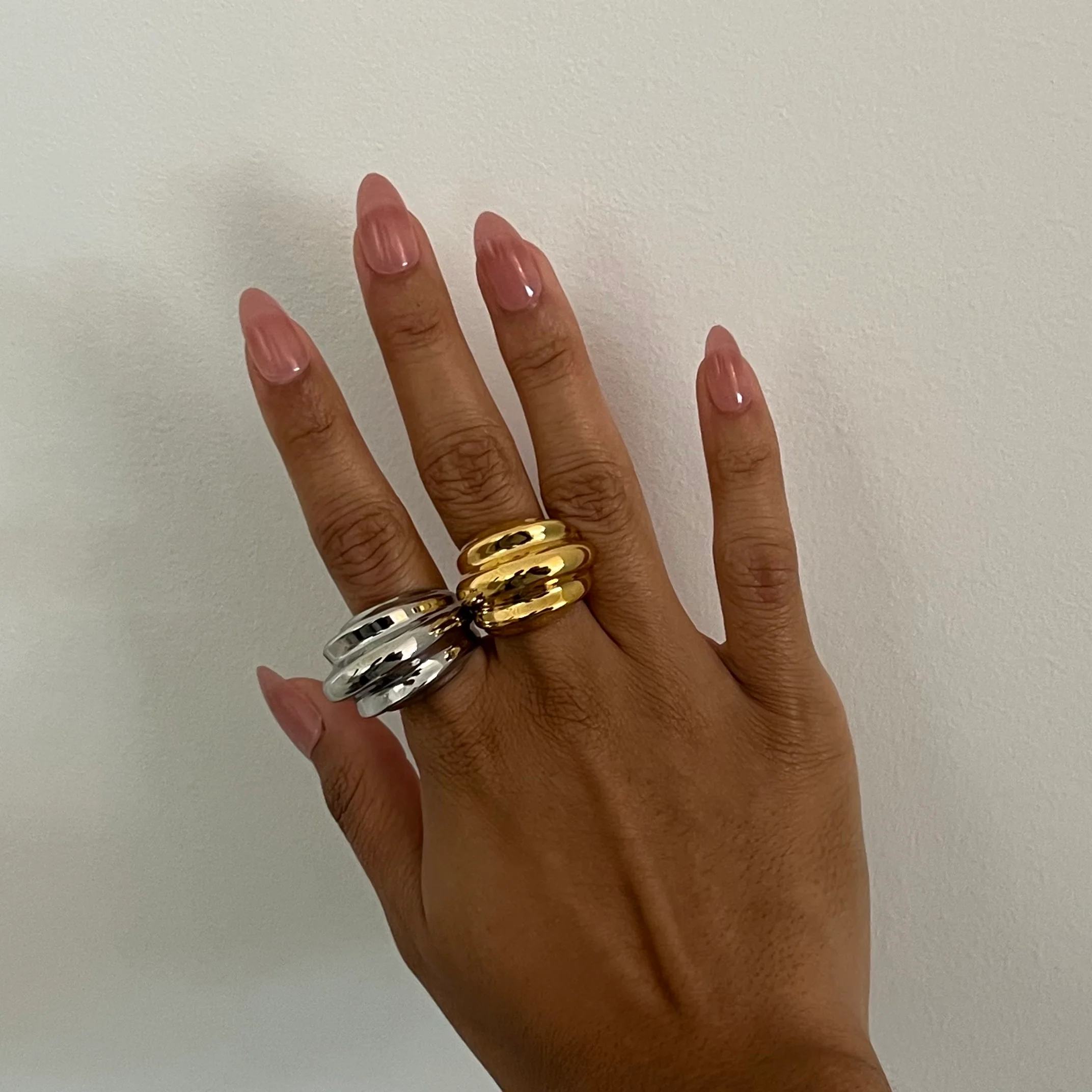 The Large Semi Cuff Ring