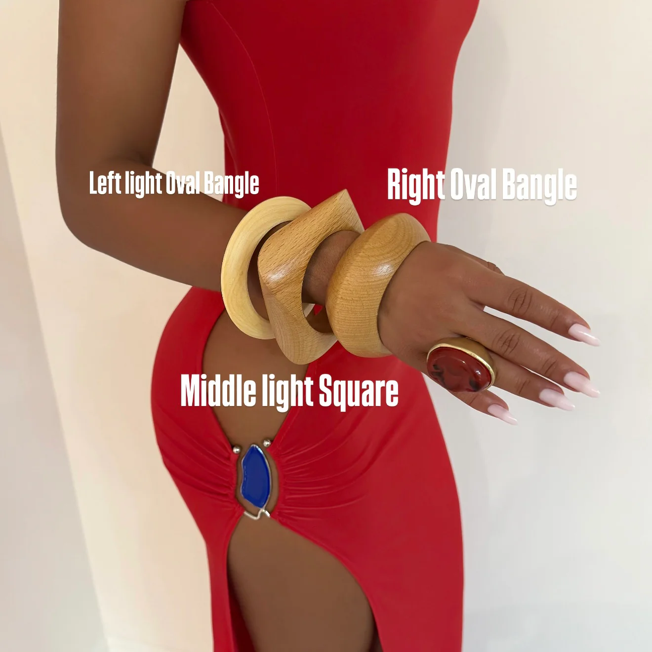 The Light Wooden Bangles - Image 2