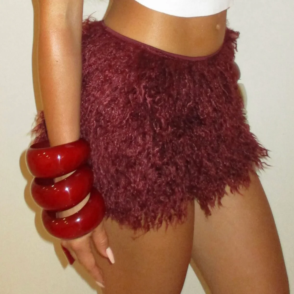 The Maroon Jumbo Bangle