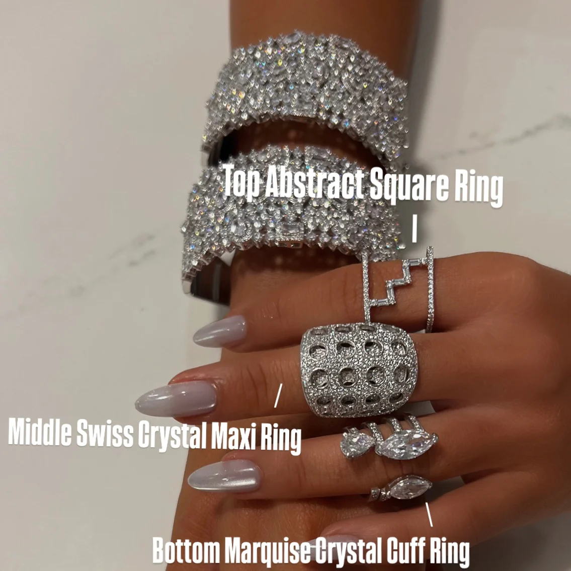 The Marquise Maxi Ring Collection - Image 2