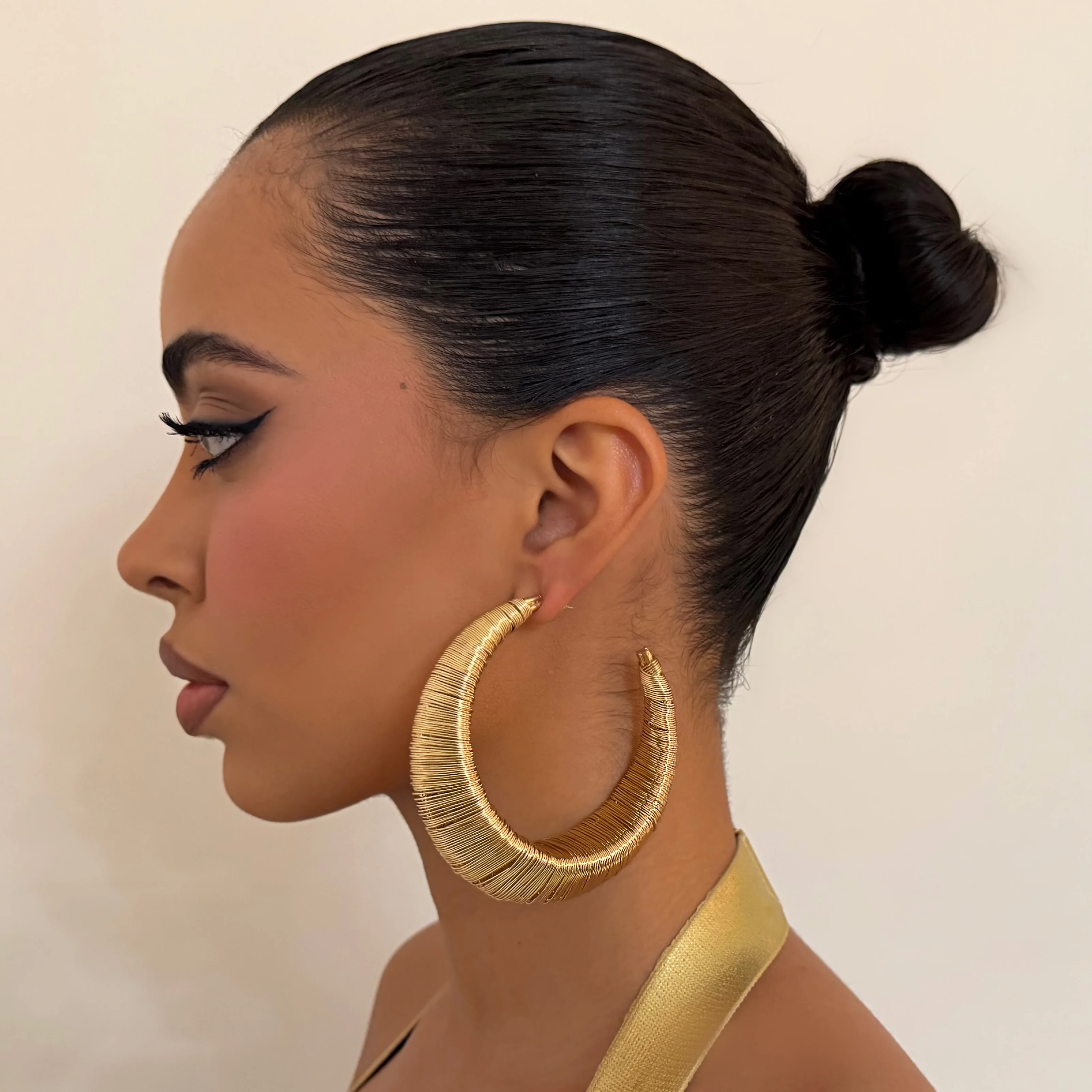The Metal Gold Wrap Hoop