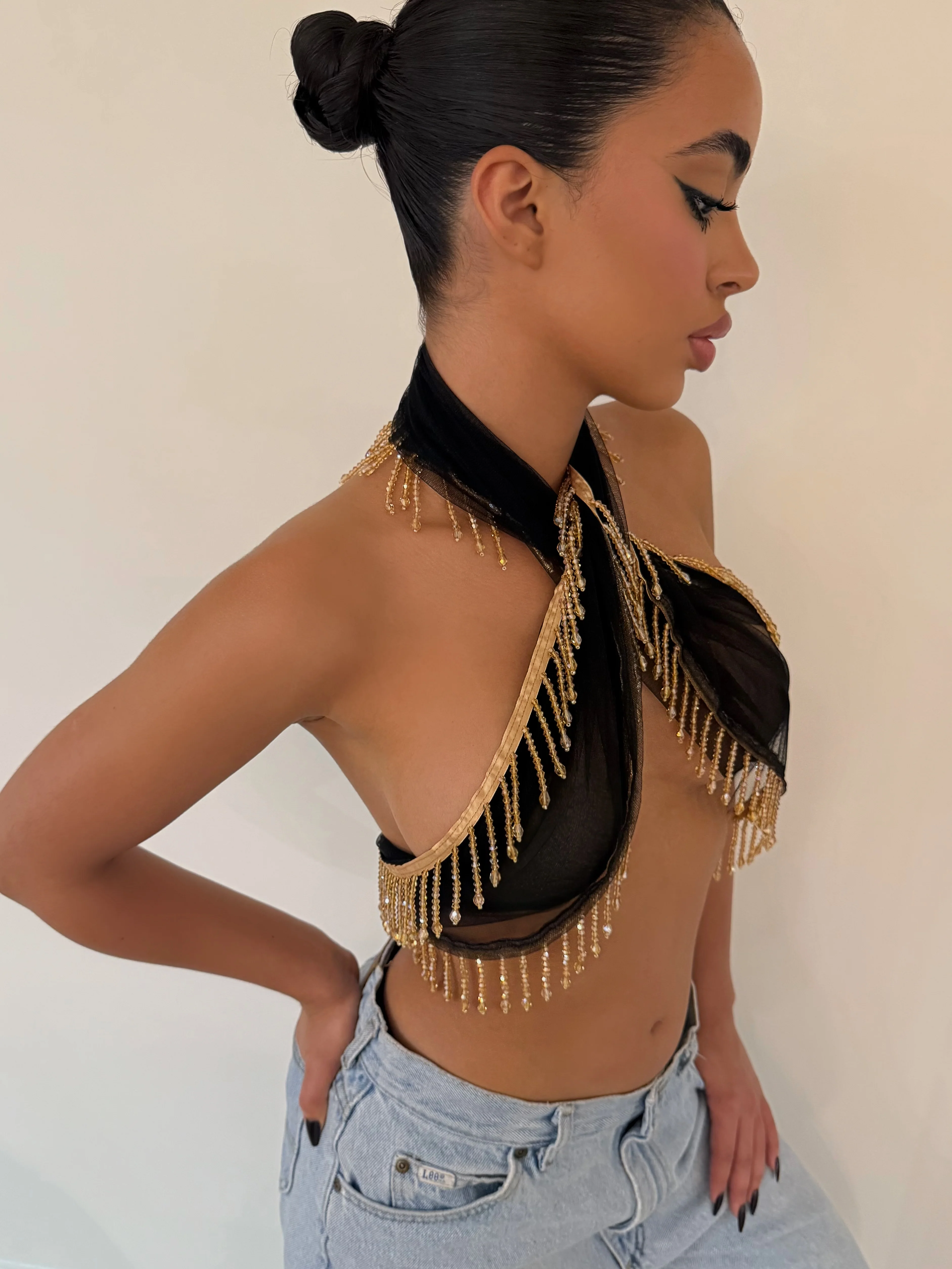 The Multi Wear Beaded Scarf - Image 4