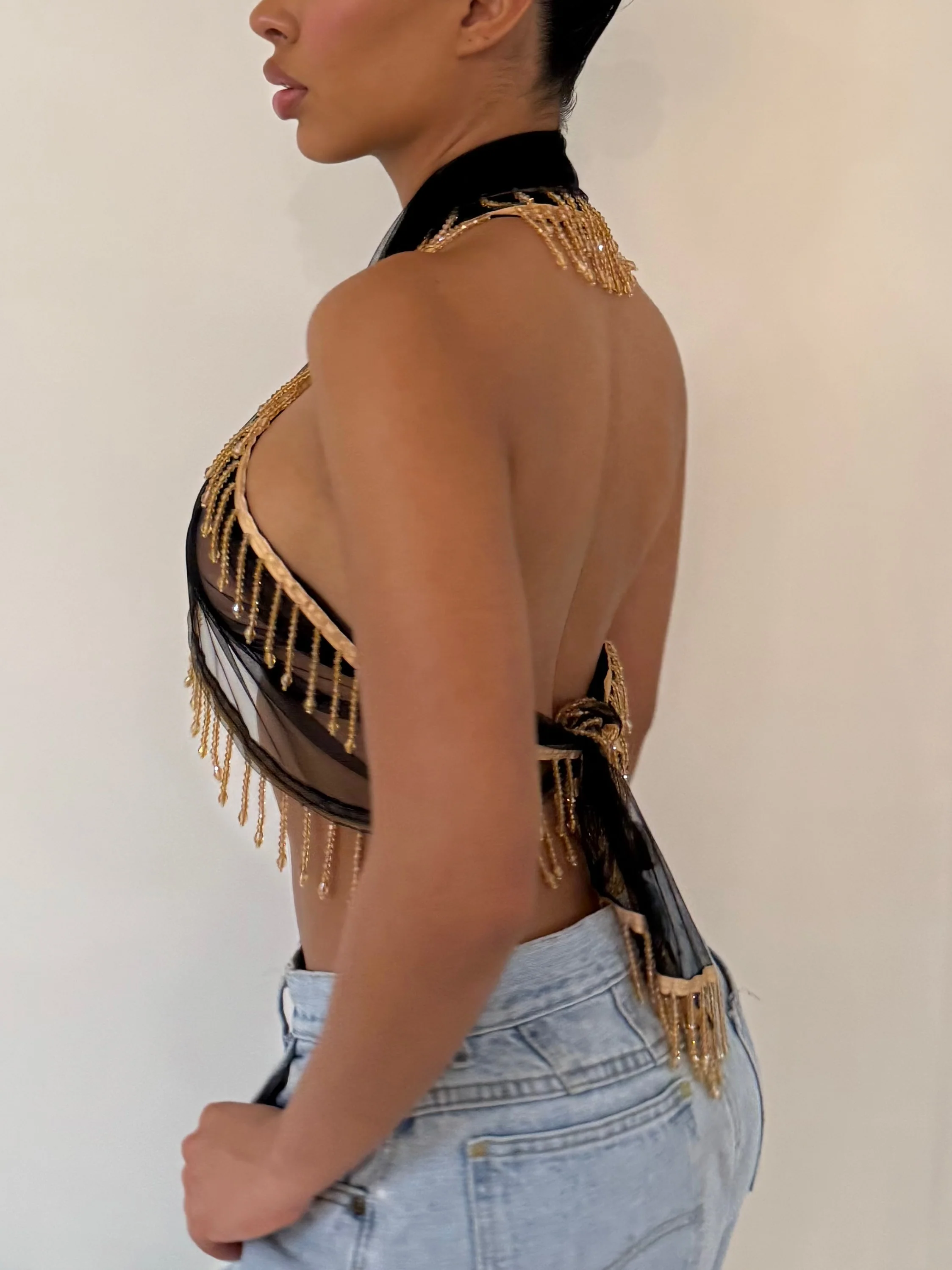 The Multi Wear Beaded Scarf - Image 7