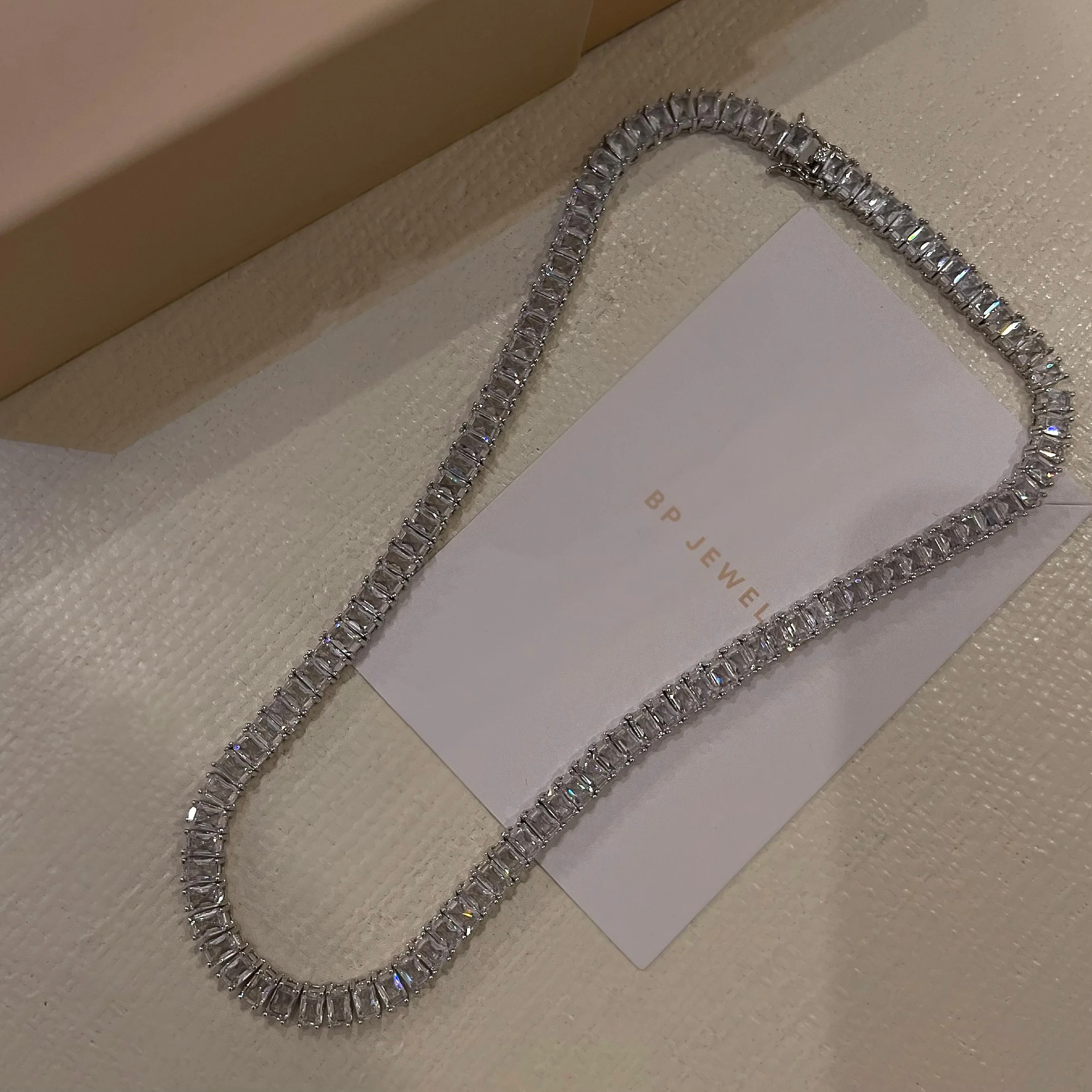 The New Baguette Tennis Chain