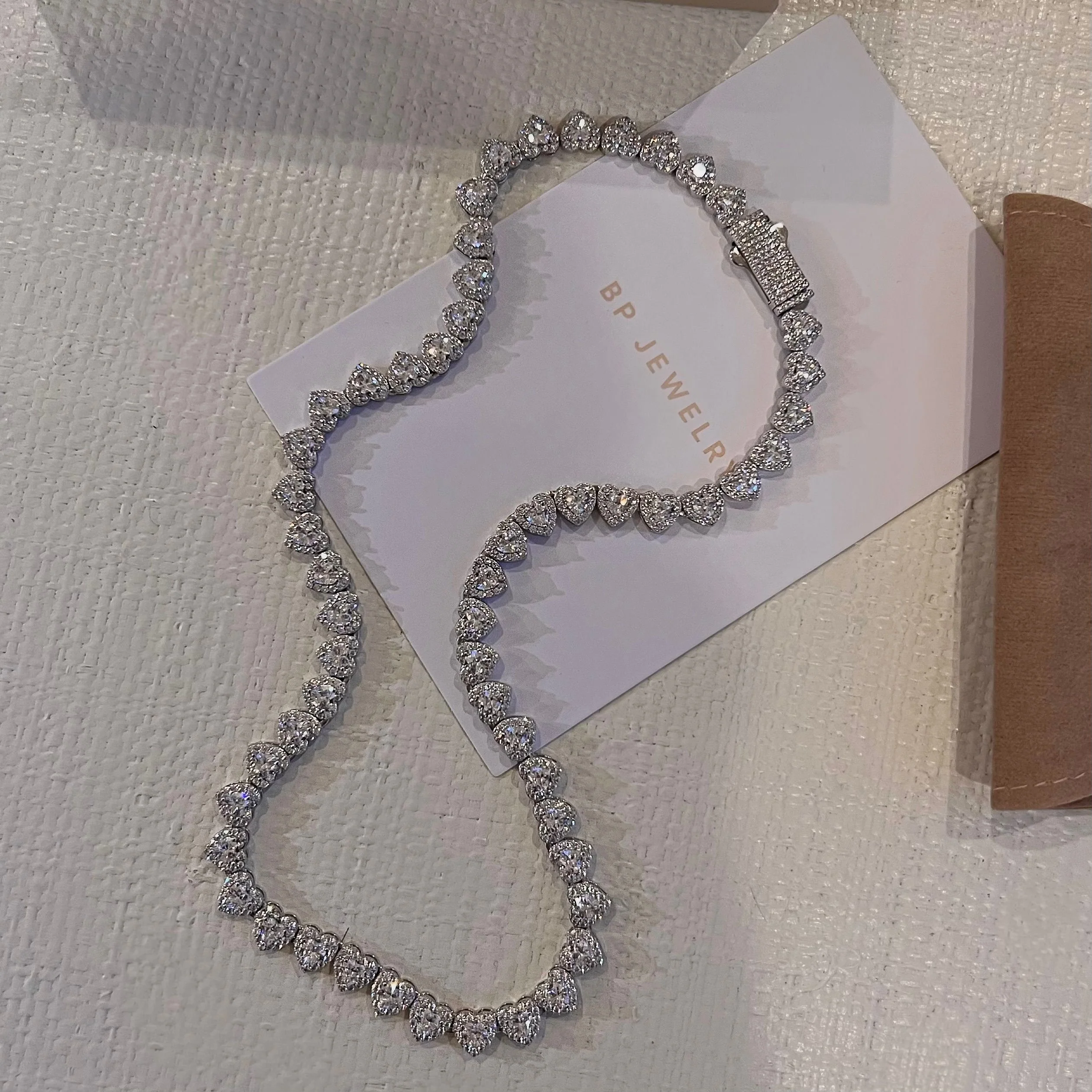 The New Heart You Tennis Chain