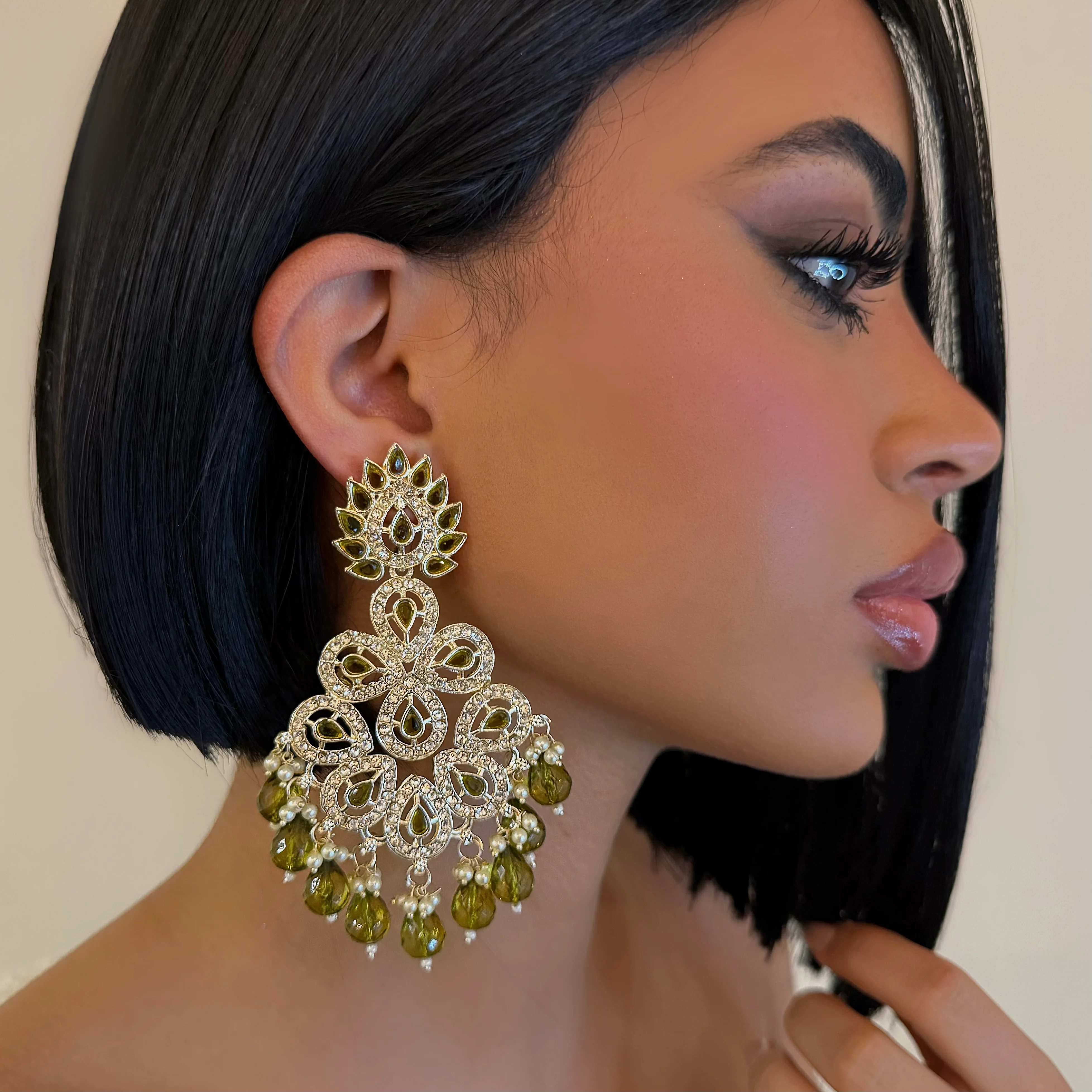 The Olive Statement Only Earrings
