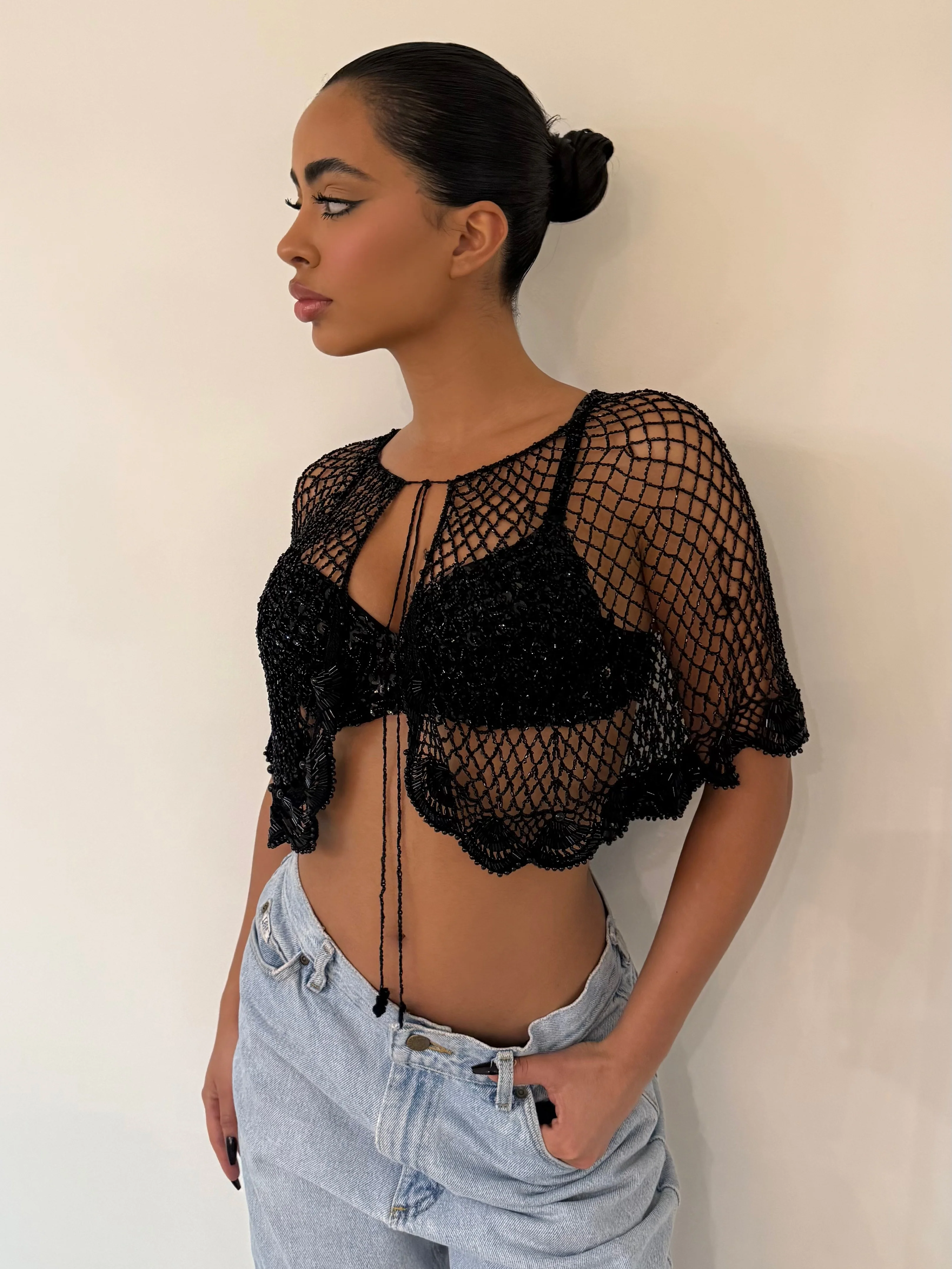 The Sequence Beaded Cover Up - Image 2