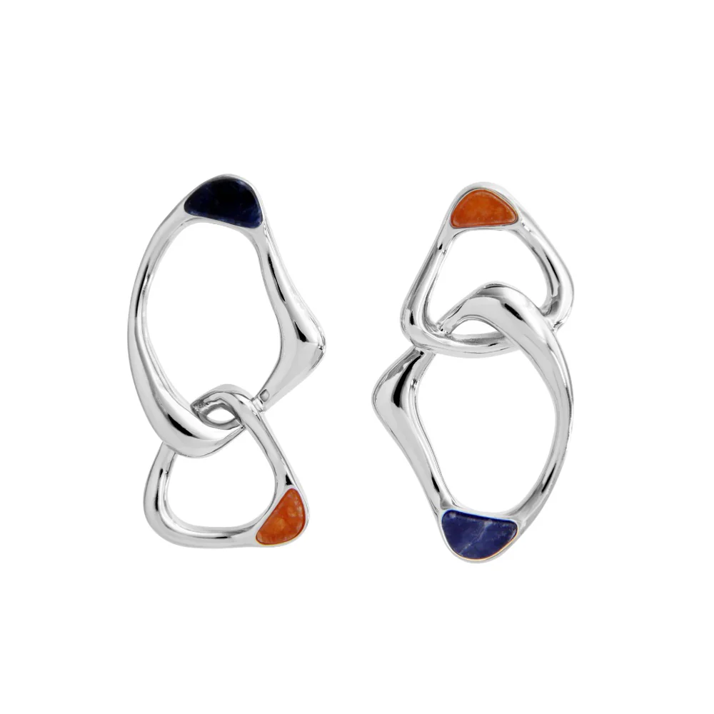 The Silver Clarice Earrings