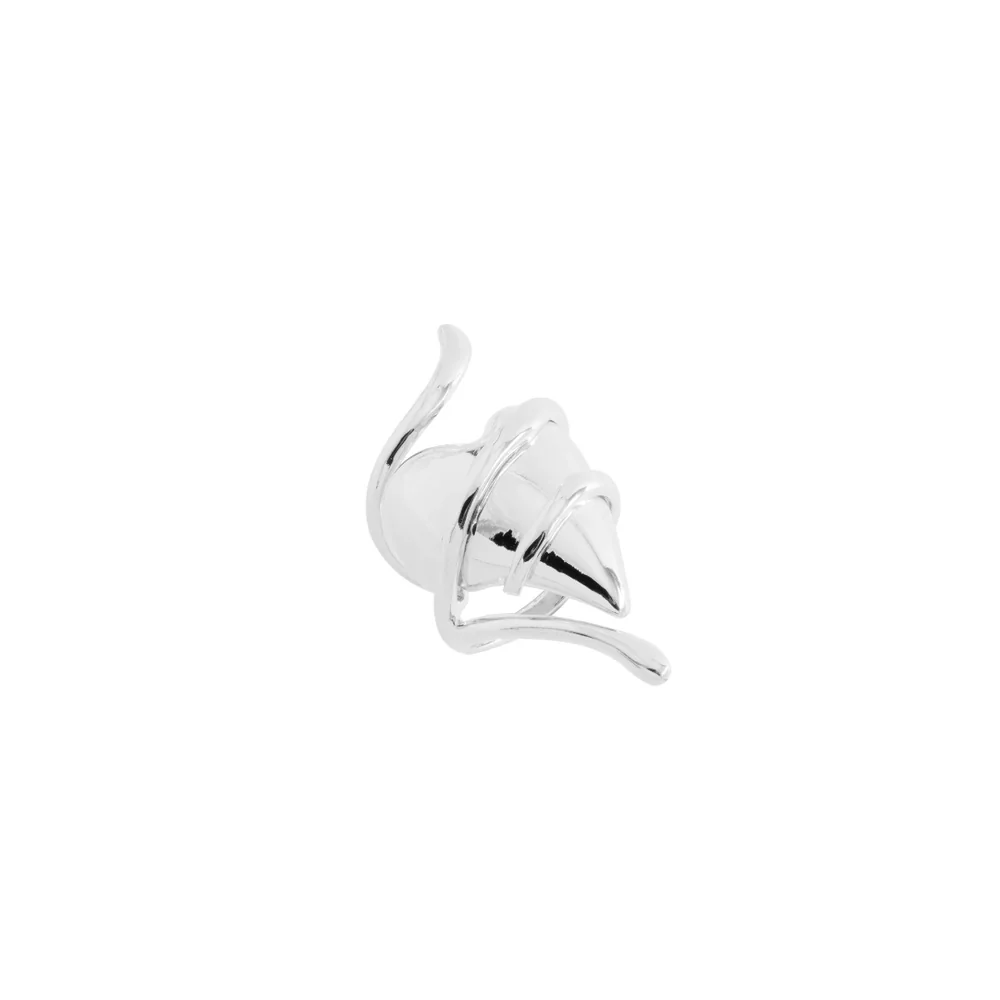 The Silver Heart Wrap Ring