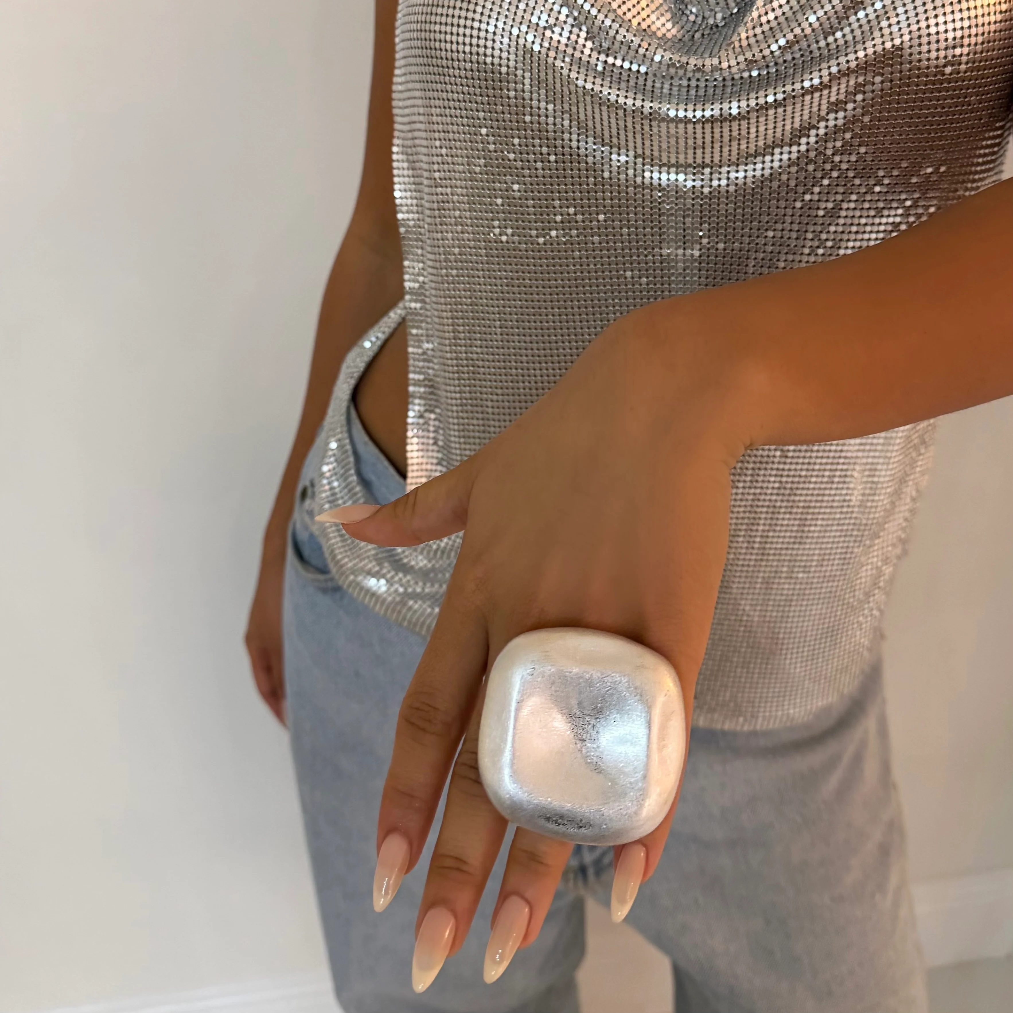 The Silver Maxi Ring - Image 2