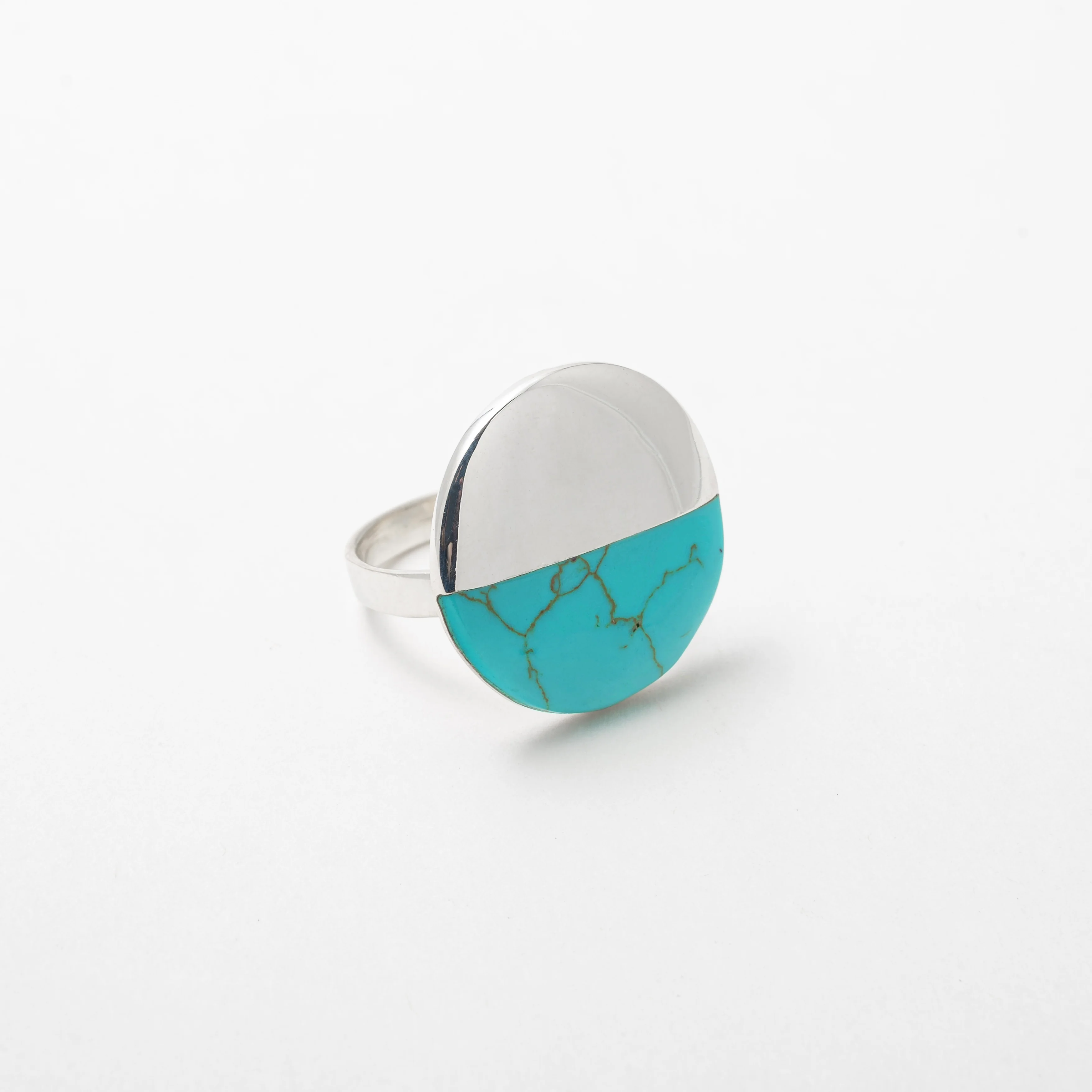 The Solid Turquoise Ring
