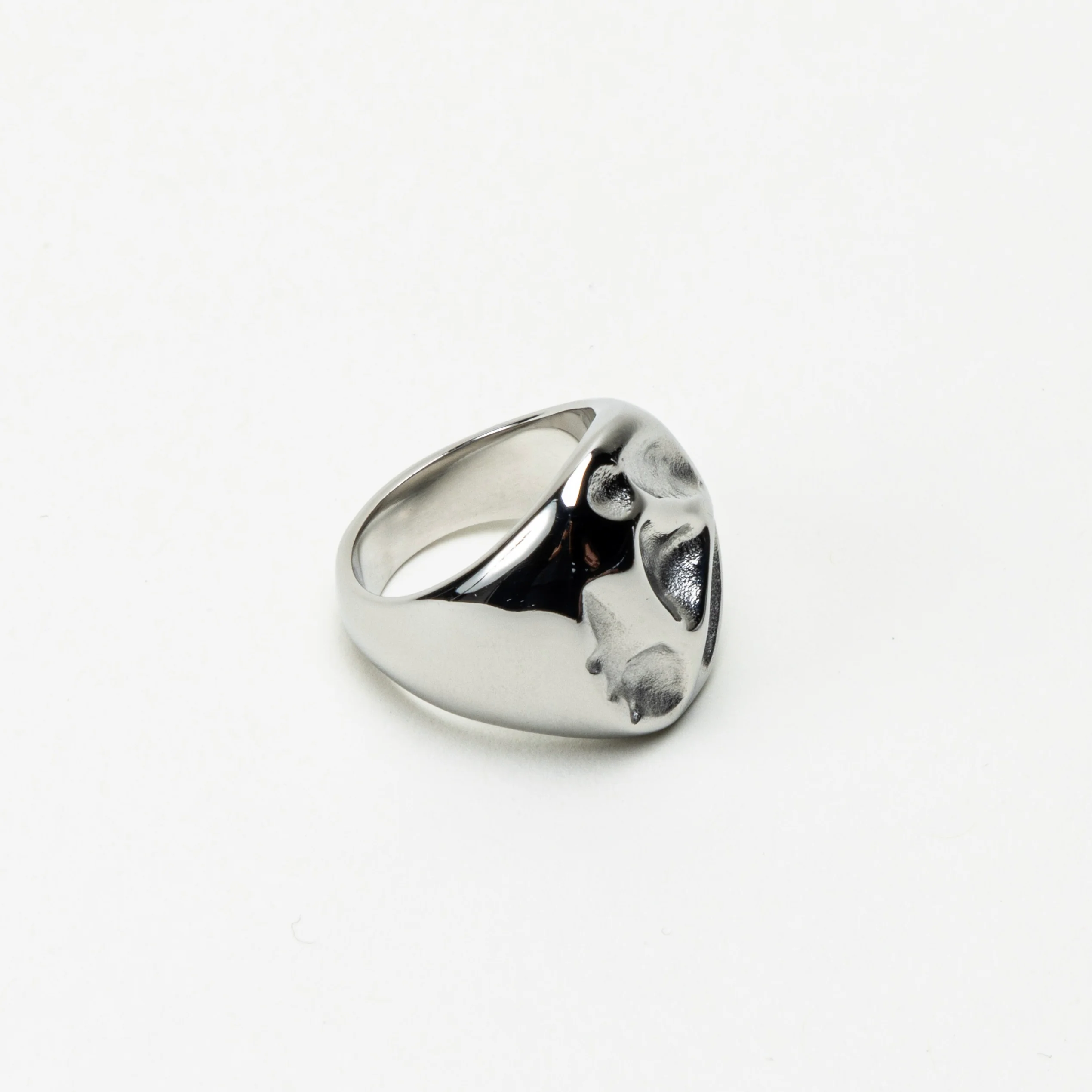 The Stamp Silver Collection Ring