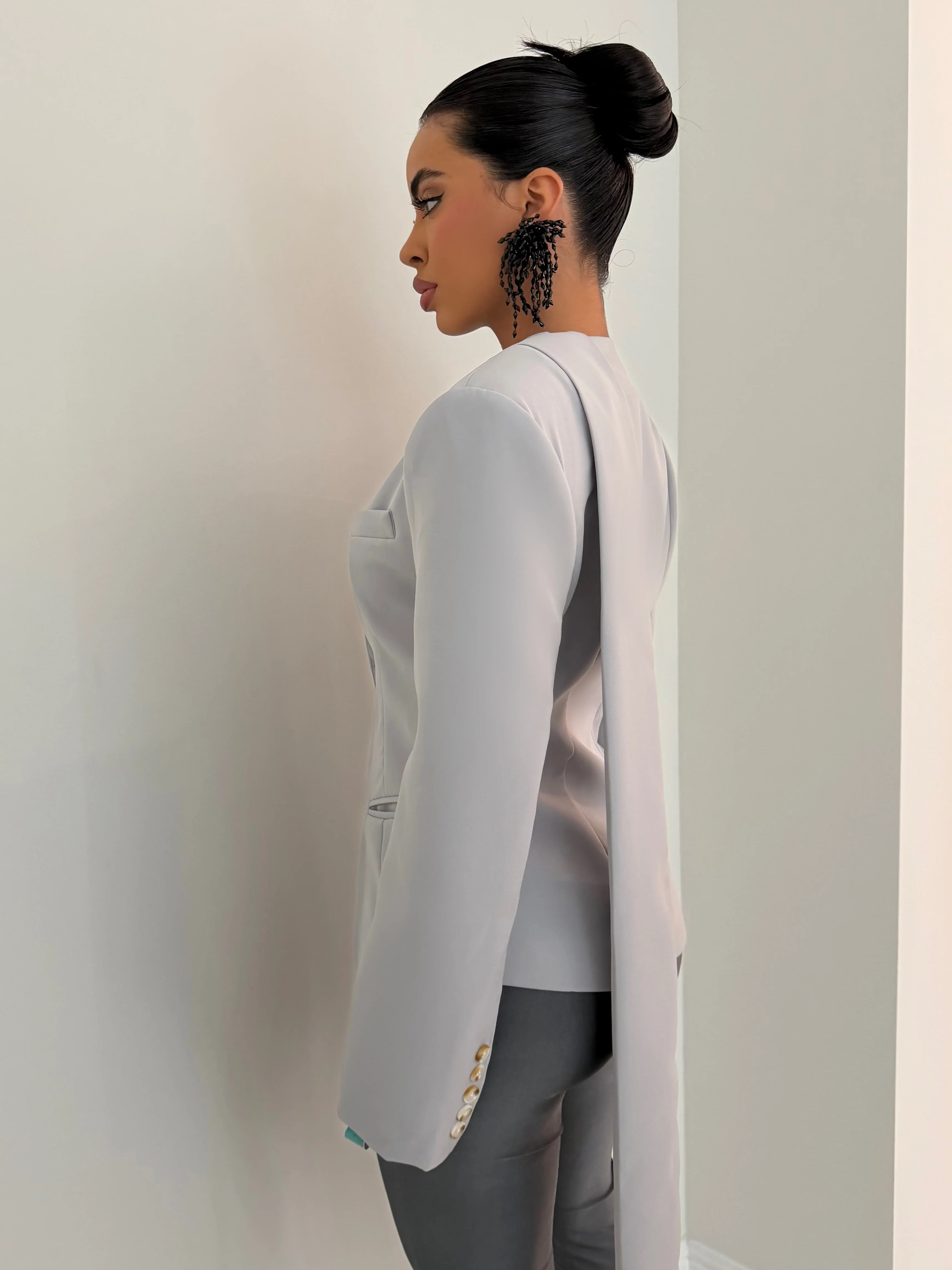 The Stone Wrap Blazer - Image 2