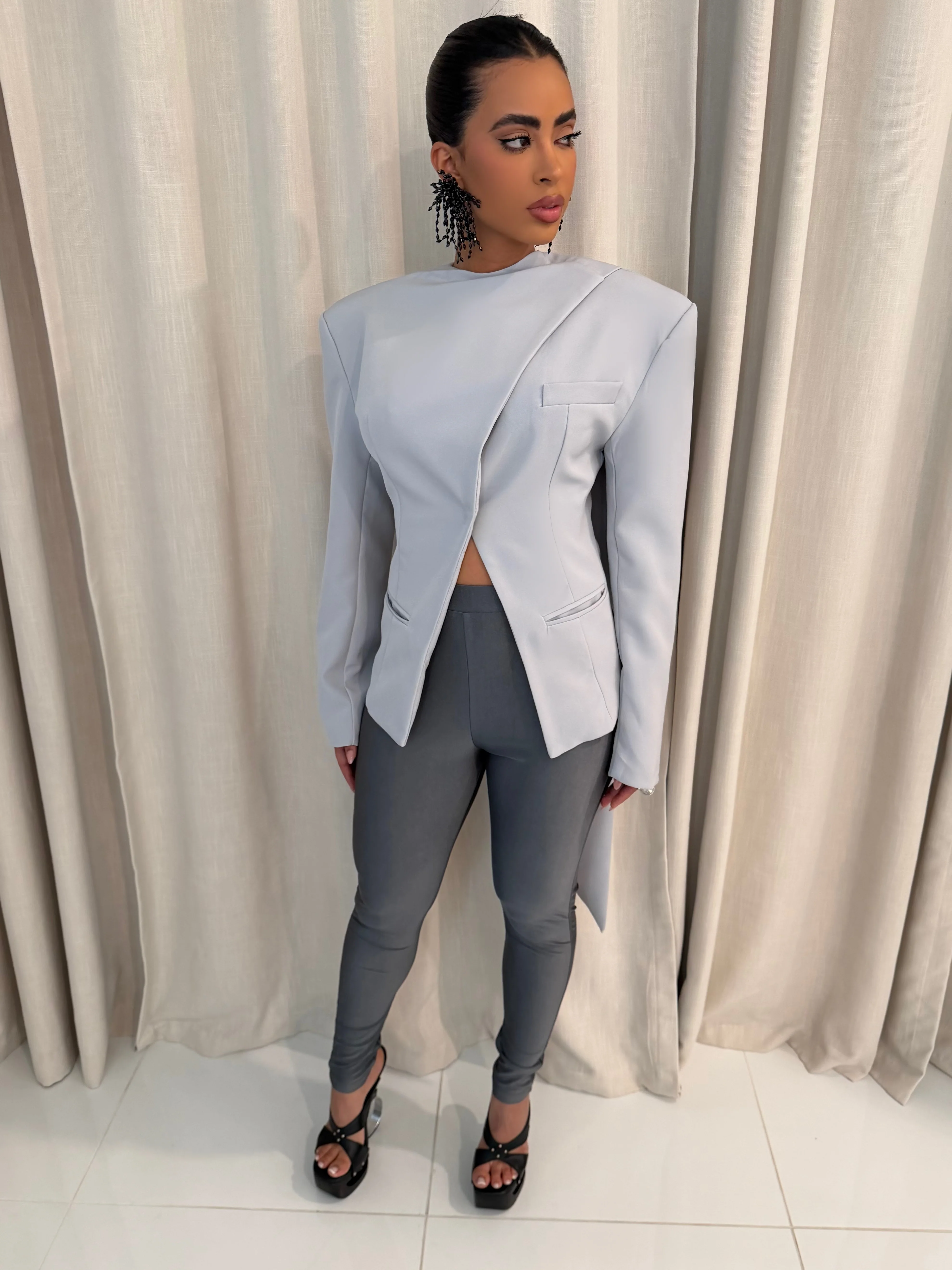 The Stone Wrap Blazer - Image 5