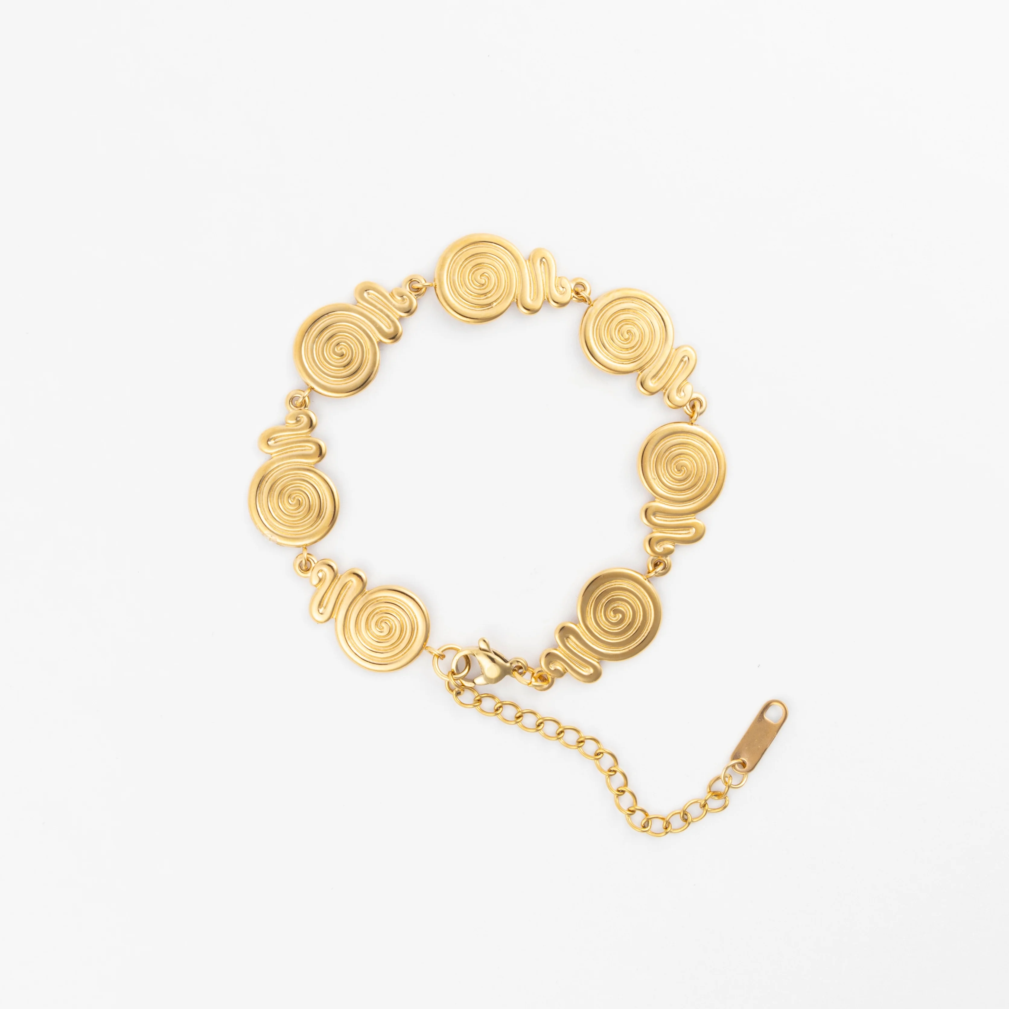The Swirl Gold Everyday Bracelet