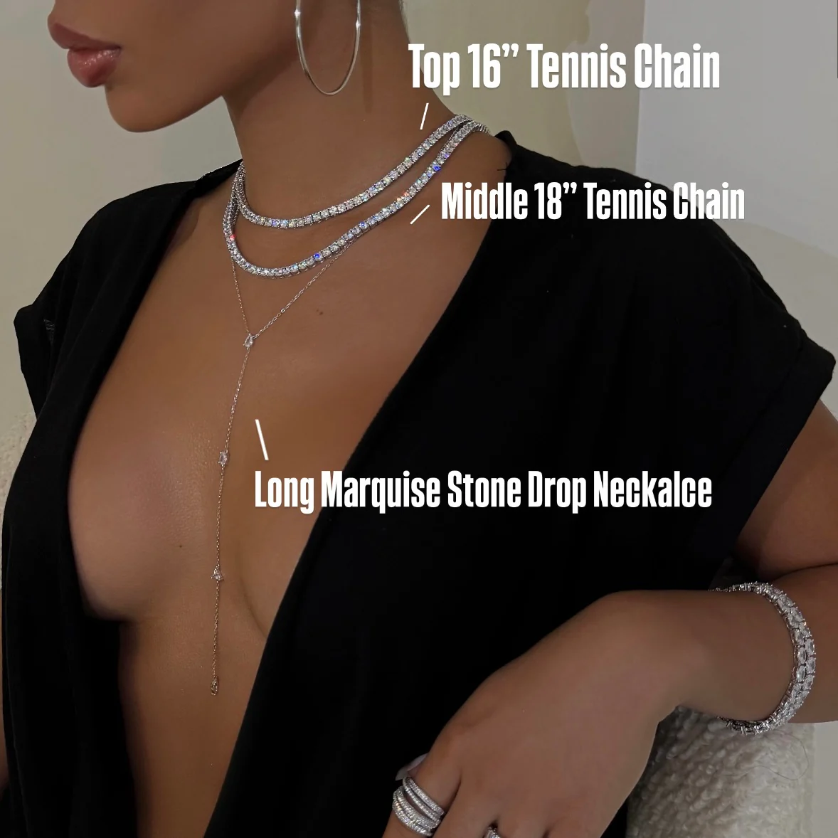 The Tennis Chain Stack - Image 2