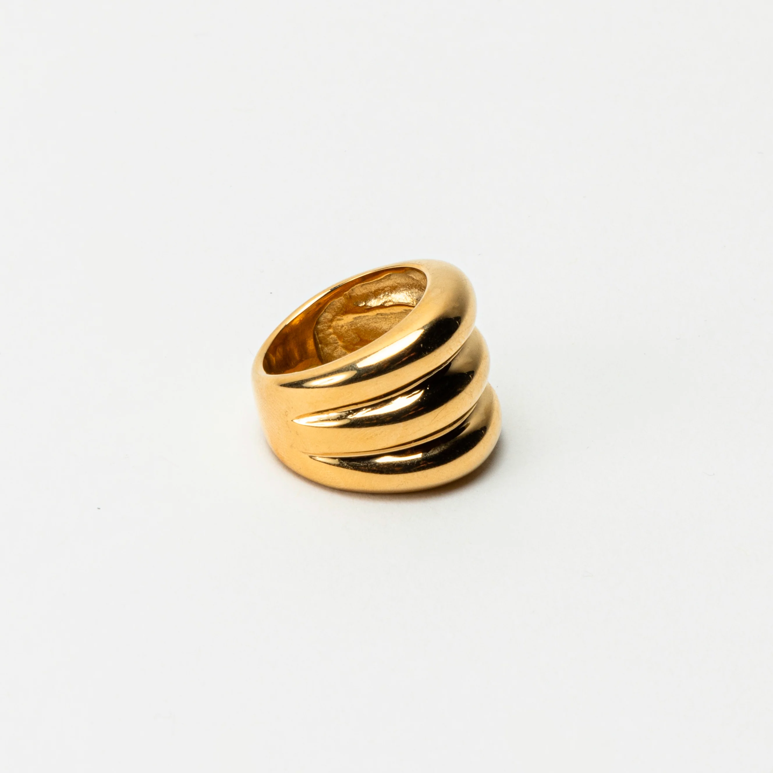 The Triple Gold Collection Ring