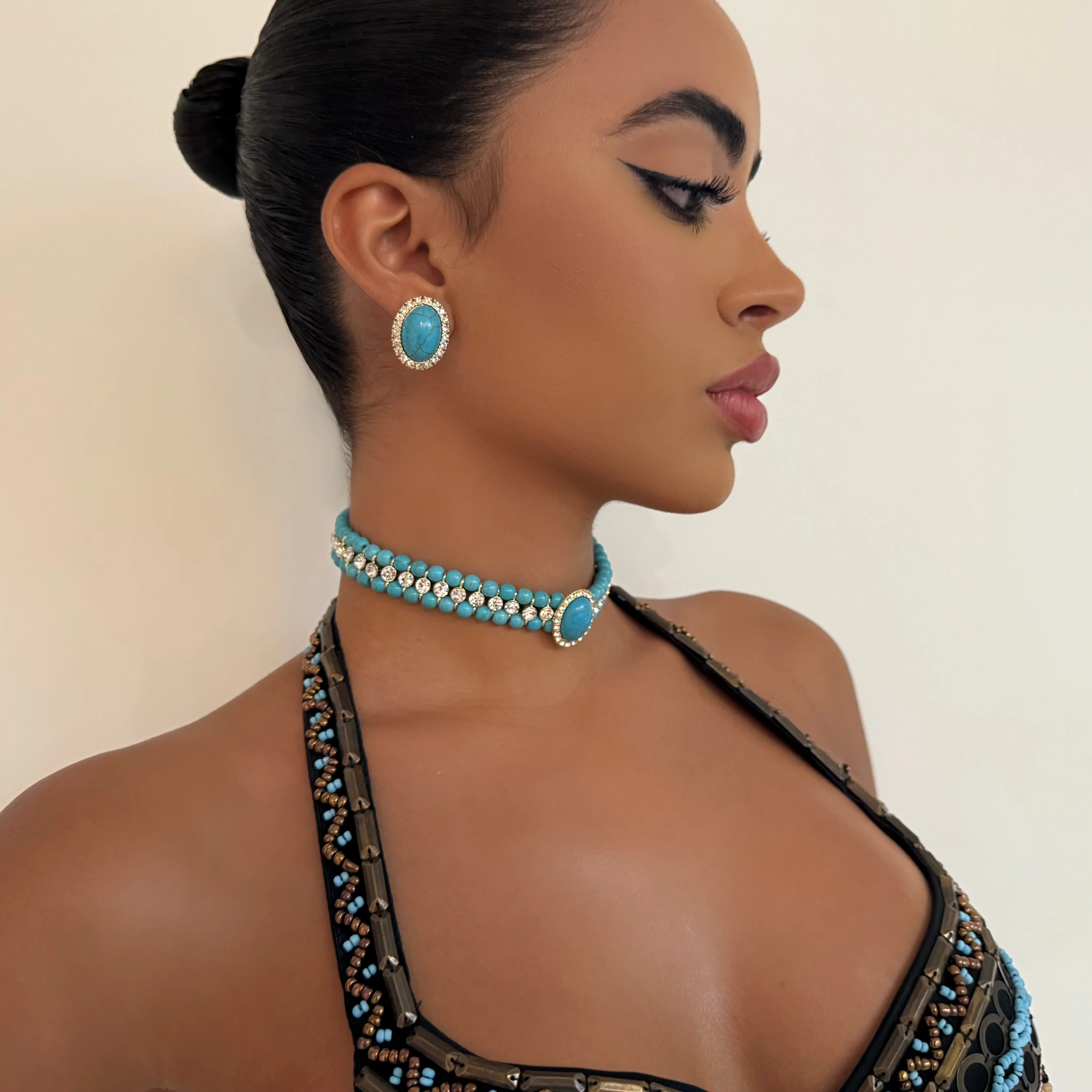The Turquoise Pearl Set