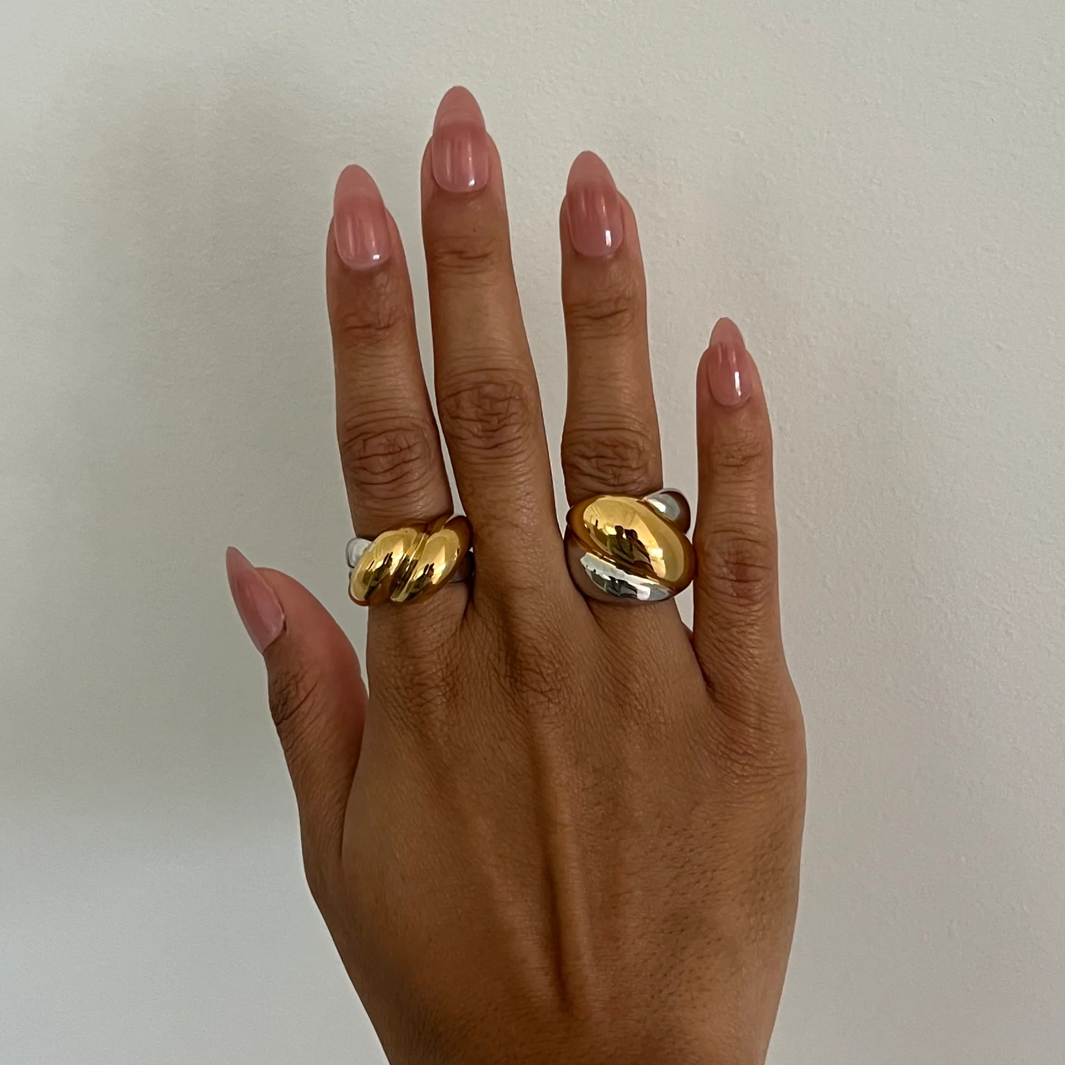 The Two Tone Twist Ring - Image 2