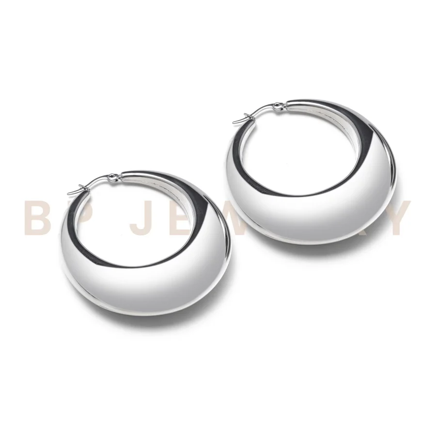 The Ultimate Silver Hoop