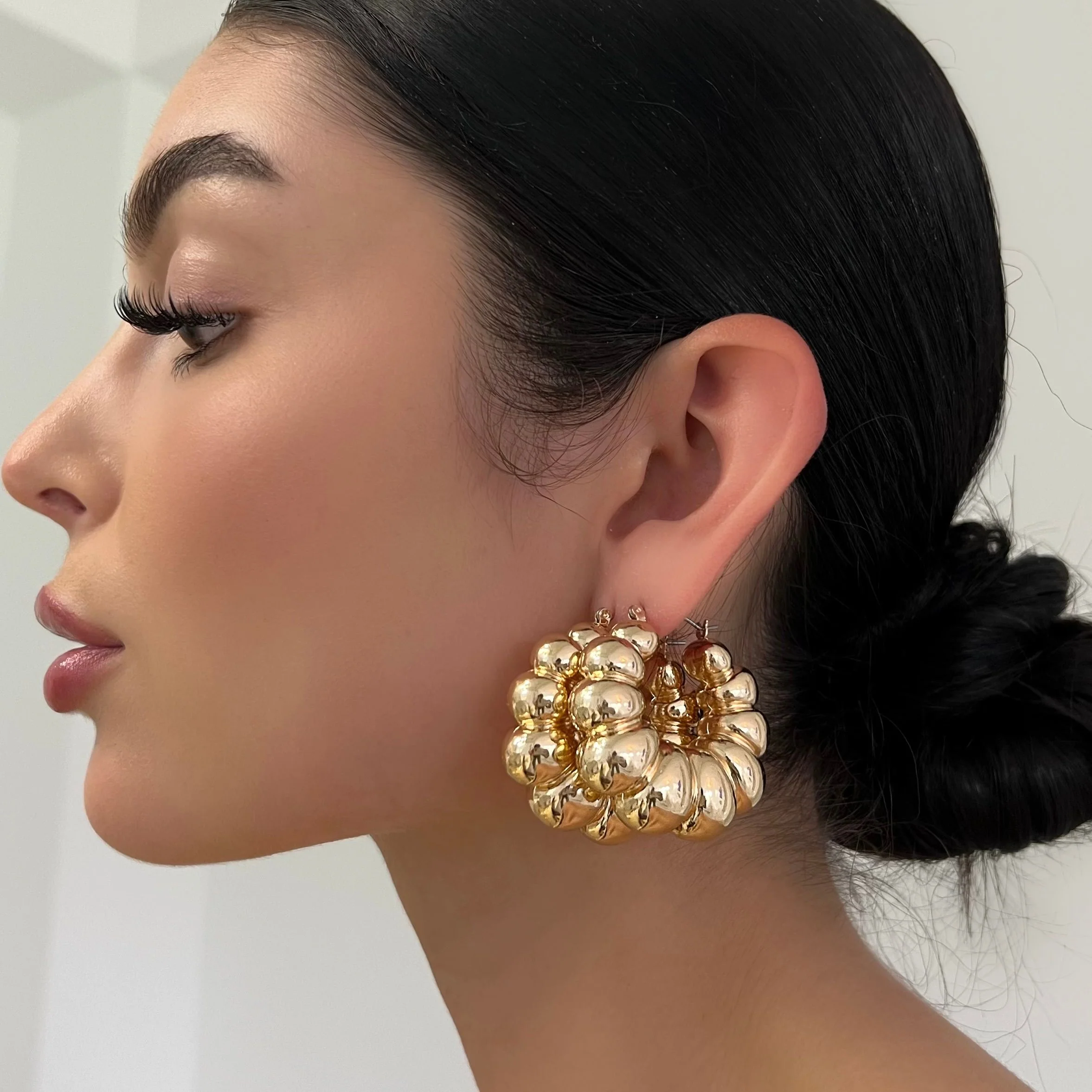 The Vintage Gold Hoops
