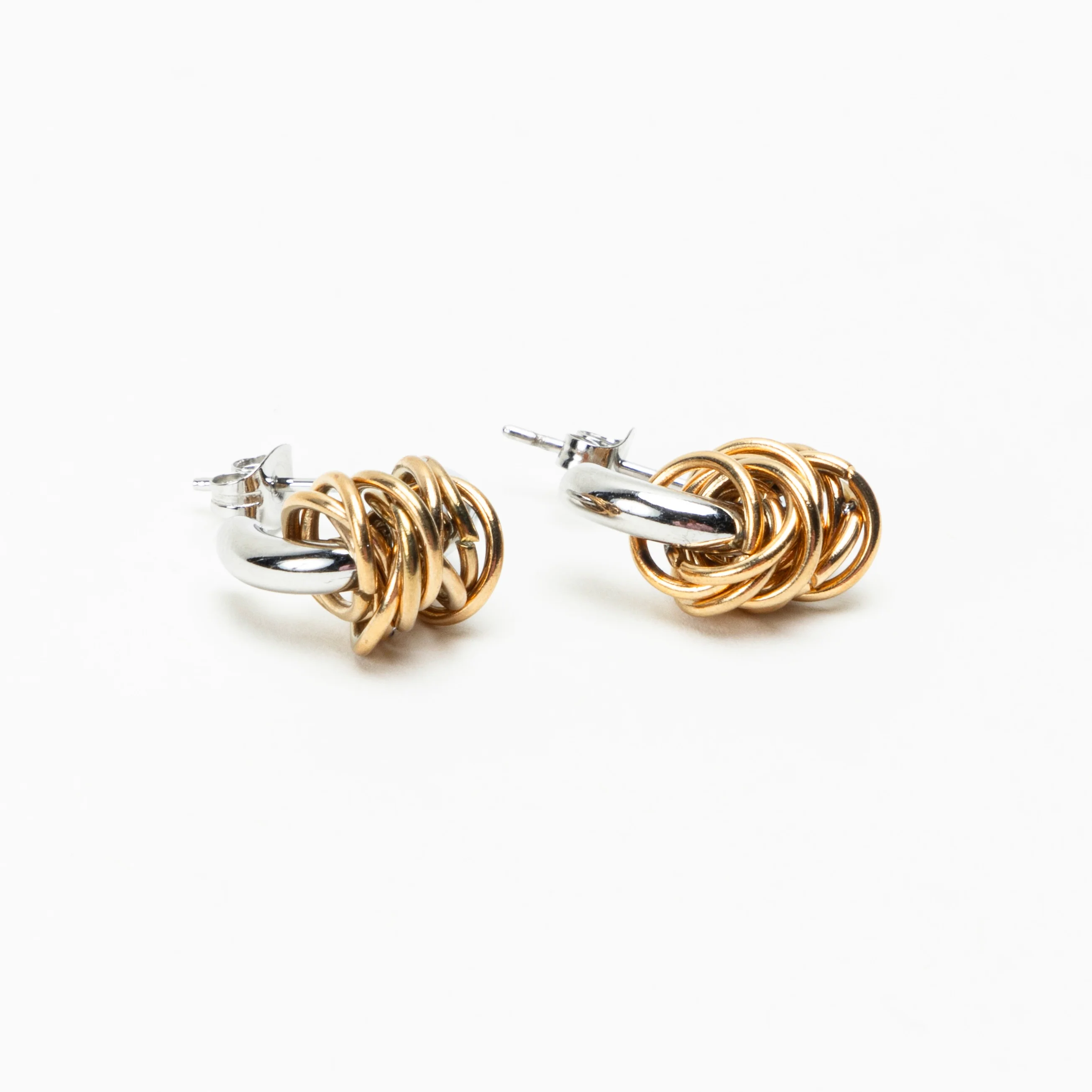 The Wrap Two Tone Collection Earrings