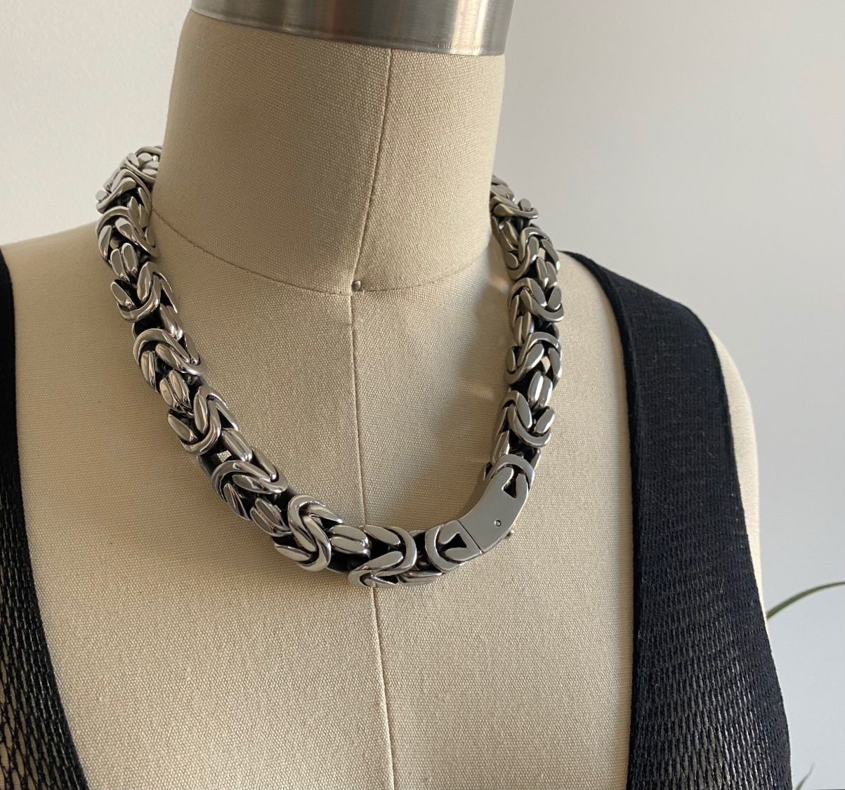 Thick Essential Silver Necklace