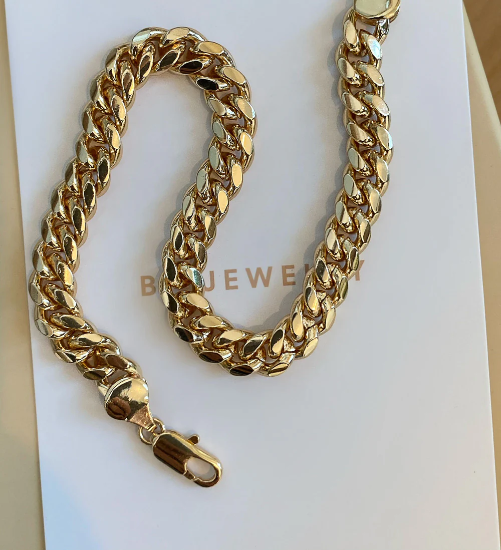 Thick Summer Essential Gold Anklet