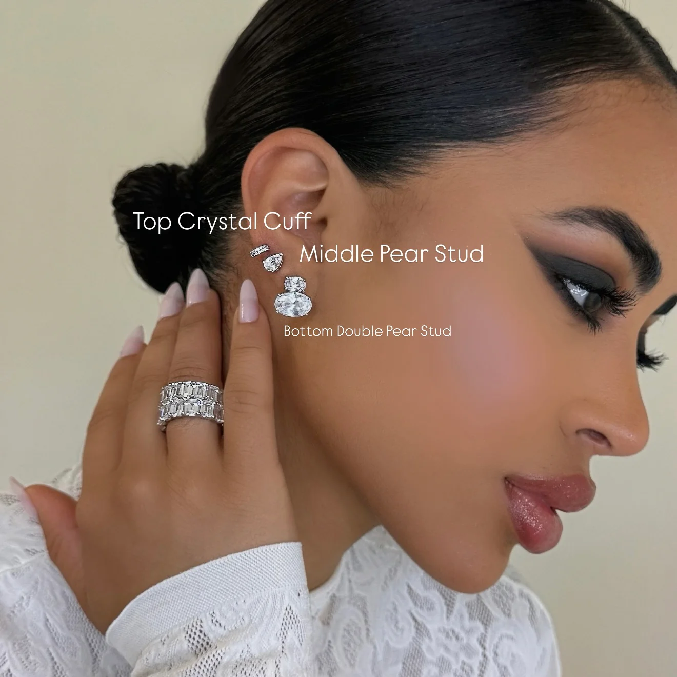 Top Crystal Cuff - Image 2
