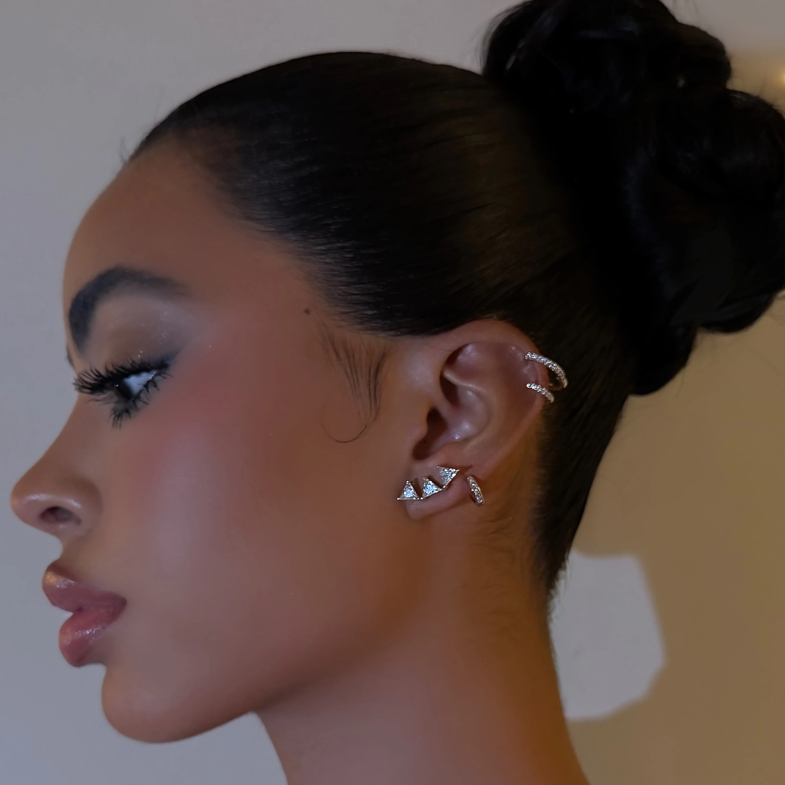 Triangle Triple Stud