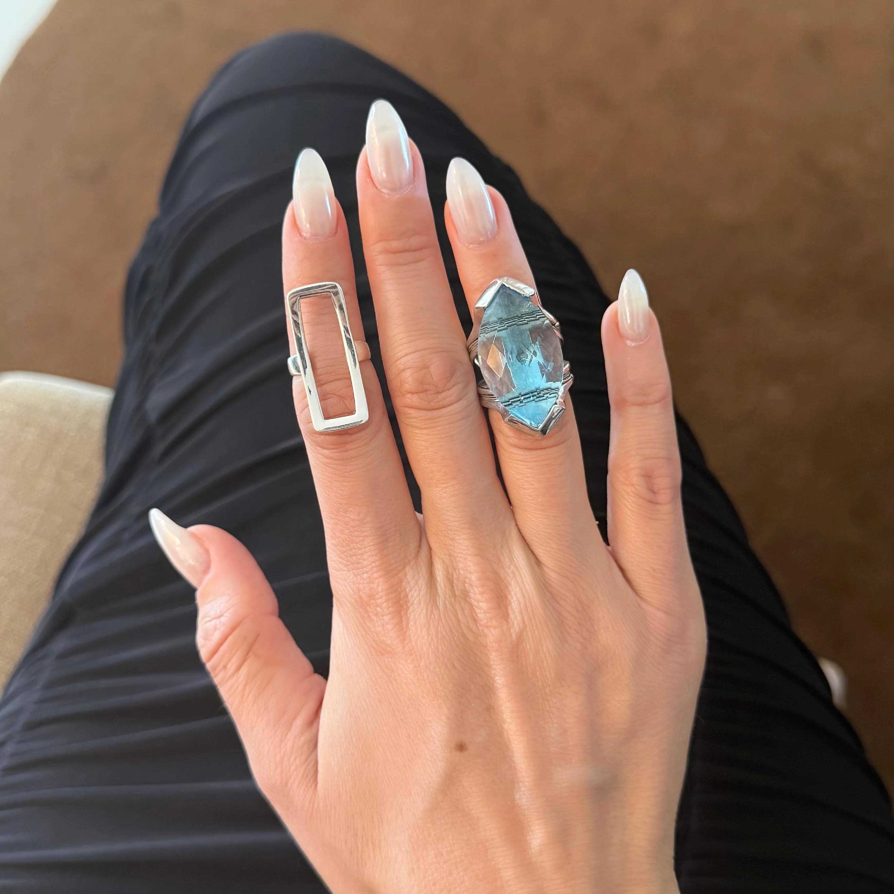 Left Chrome Square Band